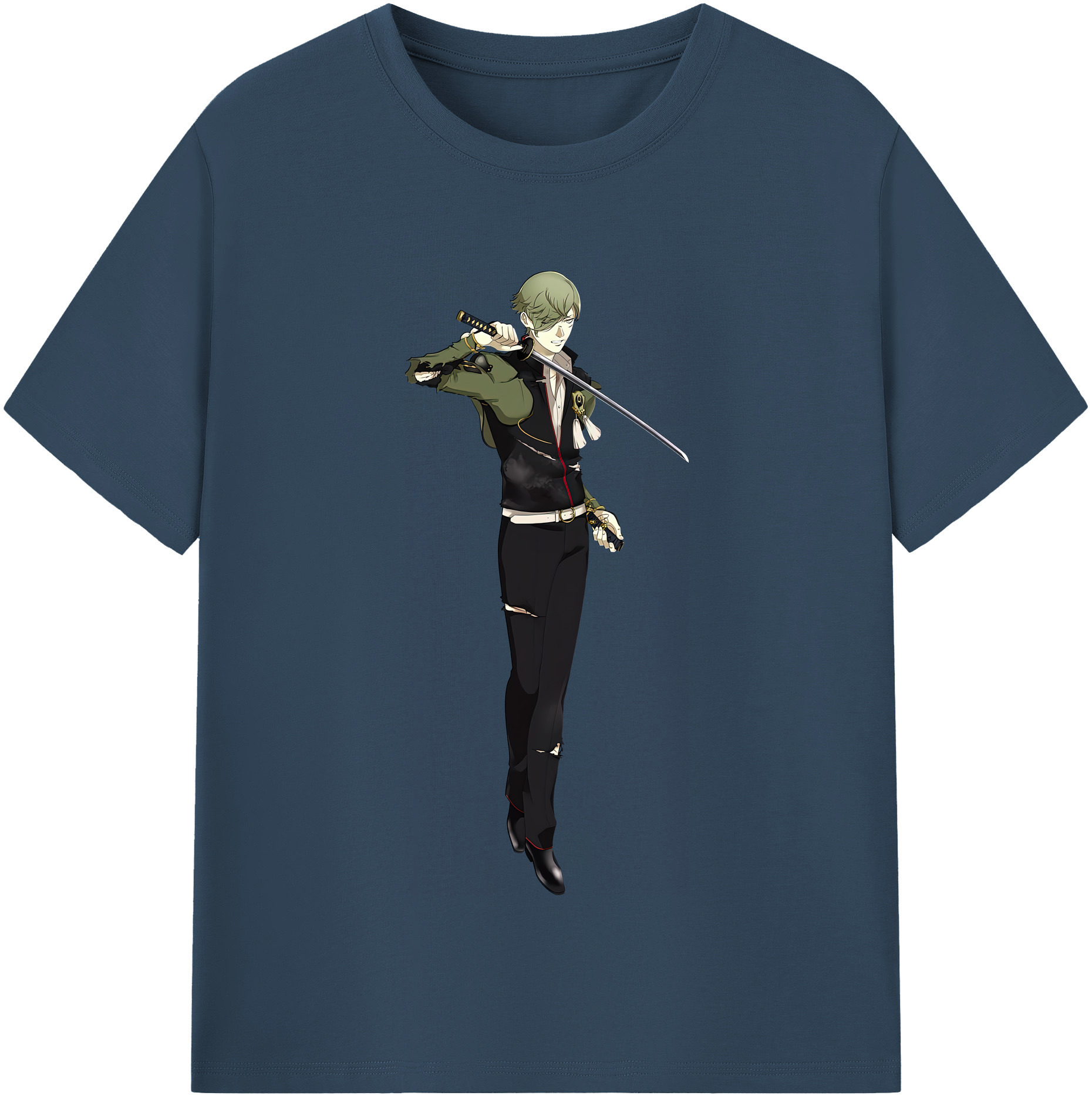 （画像用） 刀剣乱舞 Touken Ranbu レディースカジュアルプリントTシャツ（綿100％）