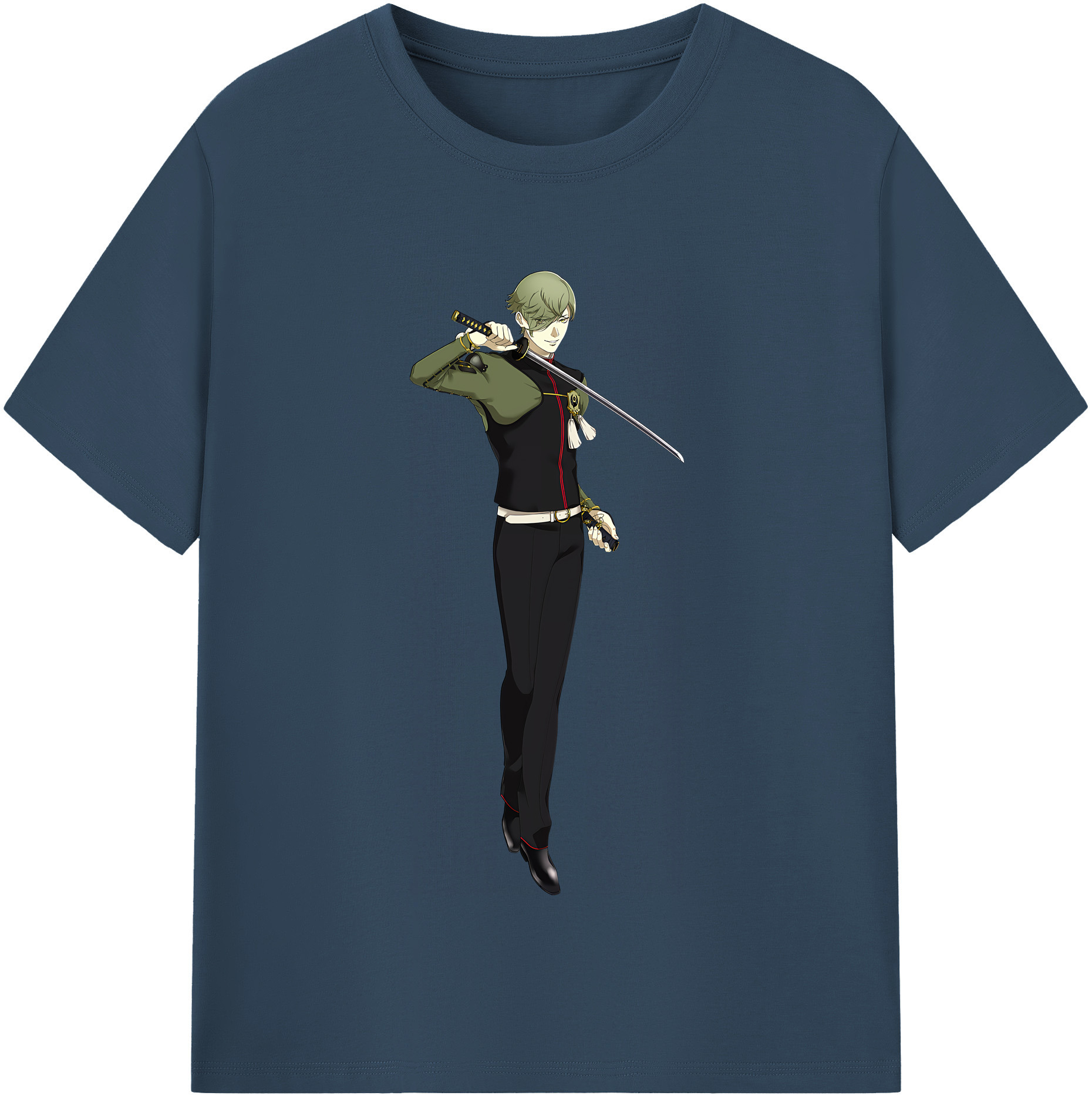 （画像用） 刀剣乱舞 Touken Ranbu レディースカジュアルプリントTシャツ（綿100％）