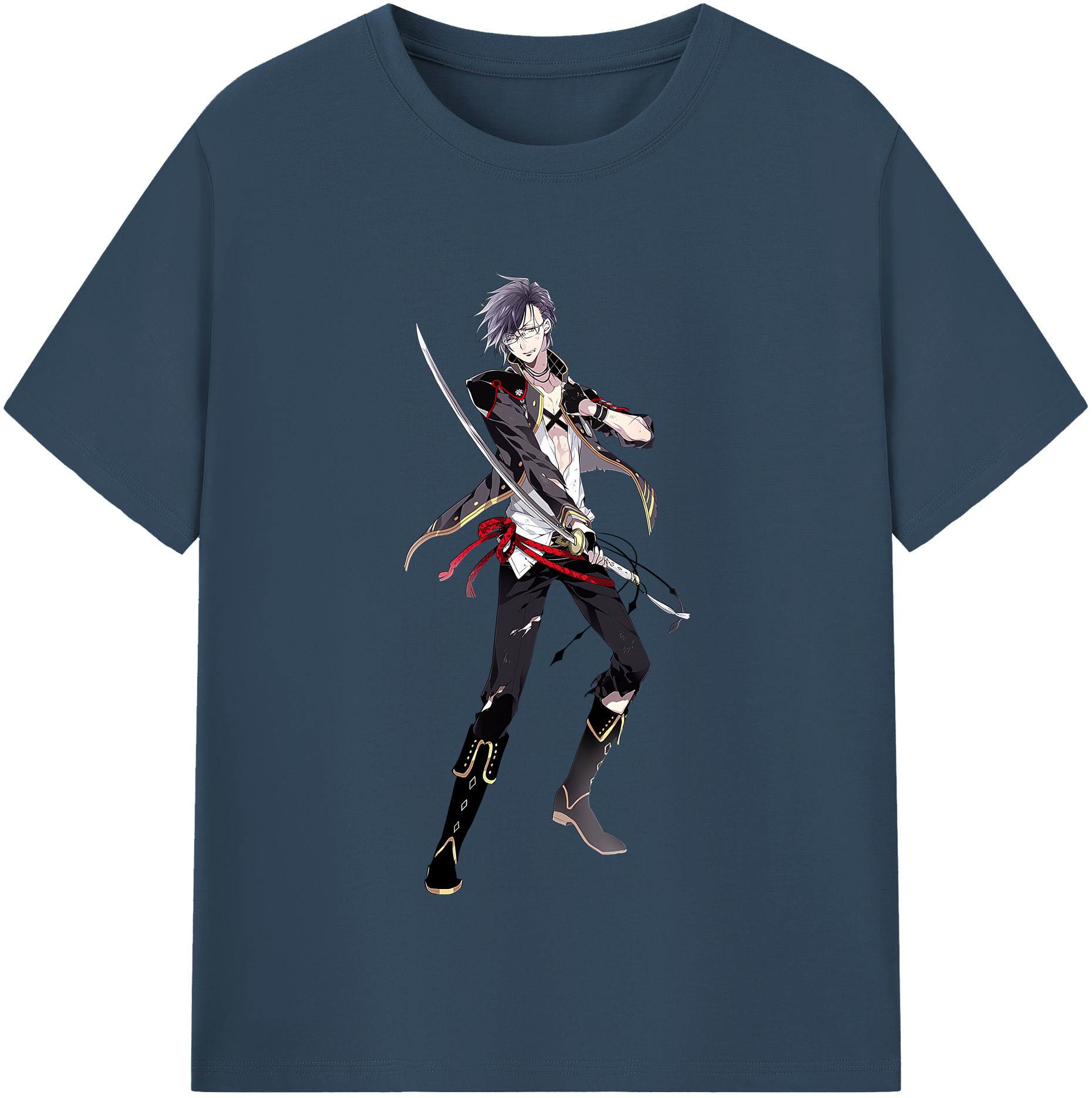 （画像用） 刀剣乱舞 Touken Ranbu レディースカジュアルプリントTシャツ（綿100％）
