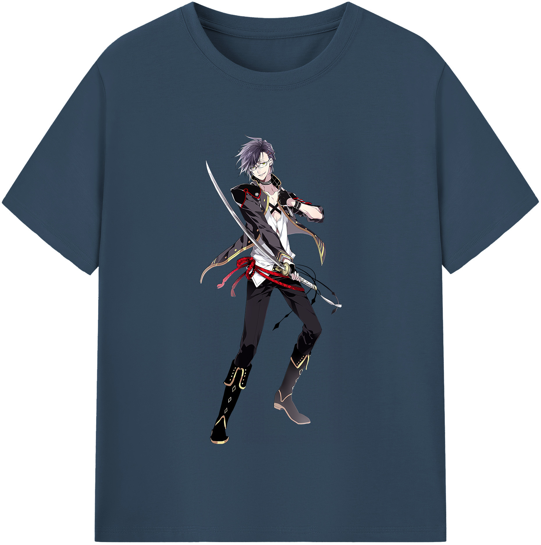 （画像用） 刀剣乱舞 Touken Ranbu レディースカジュアルプリントTシャツ（綿100％）