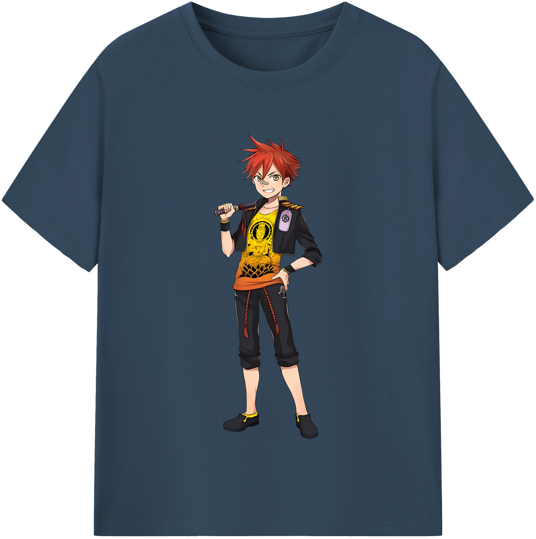 （画像用） 刀剣乱舞 Touken Ranbu レディースカジュアルプリントTシャツ（綿100％）