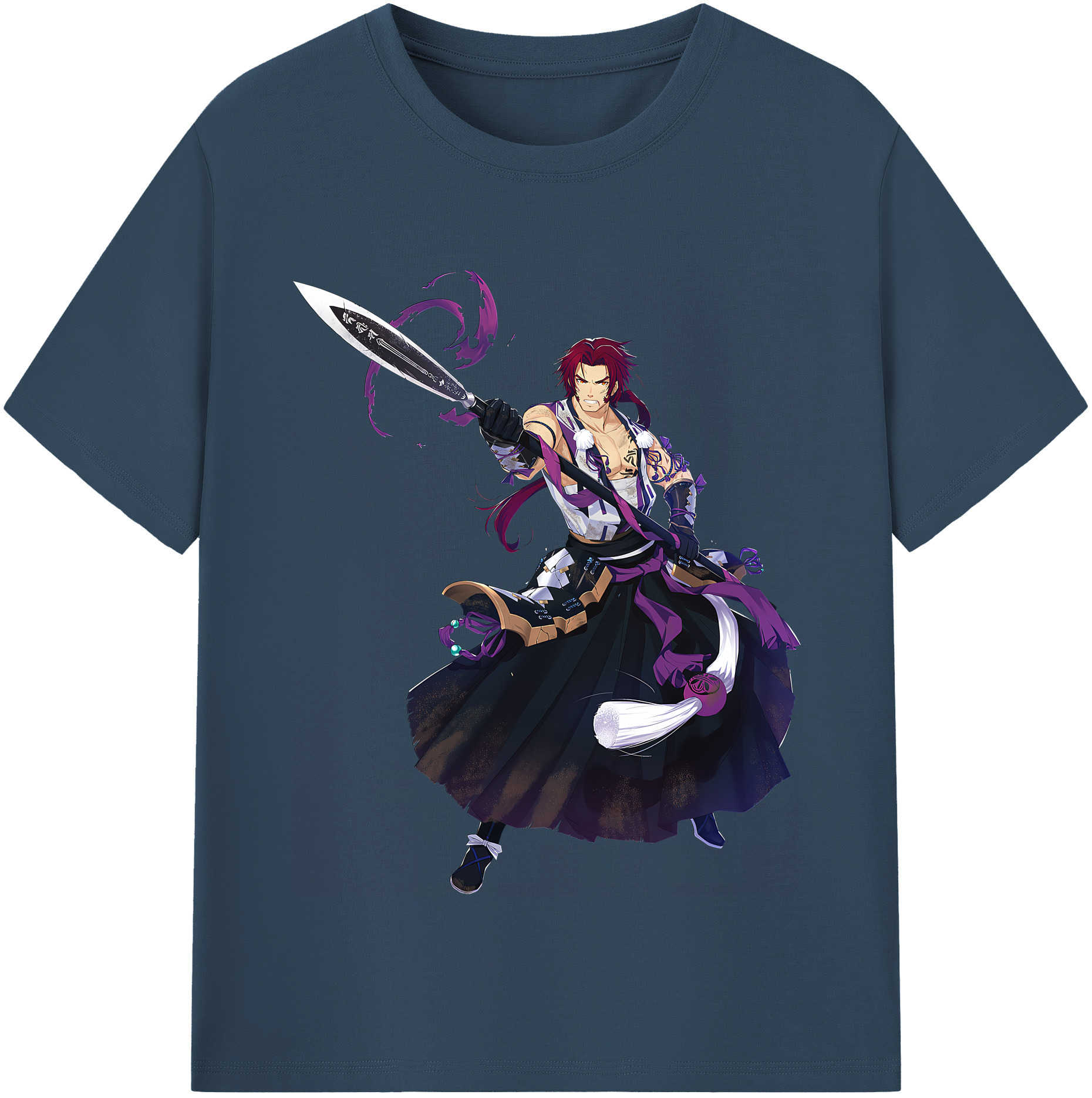 （画像用） 刀剣乱舞 Touken Ranbu レディースカジュアルプリントTシャツ（綿100％）