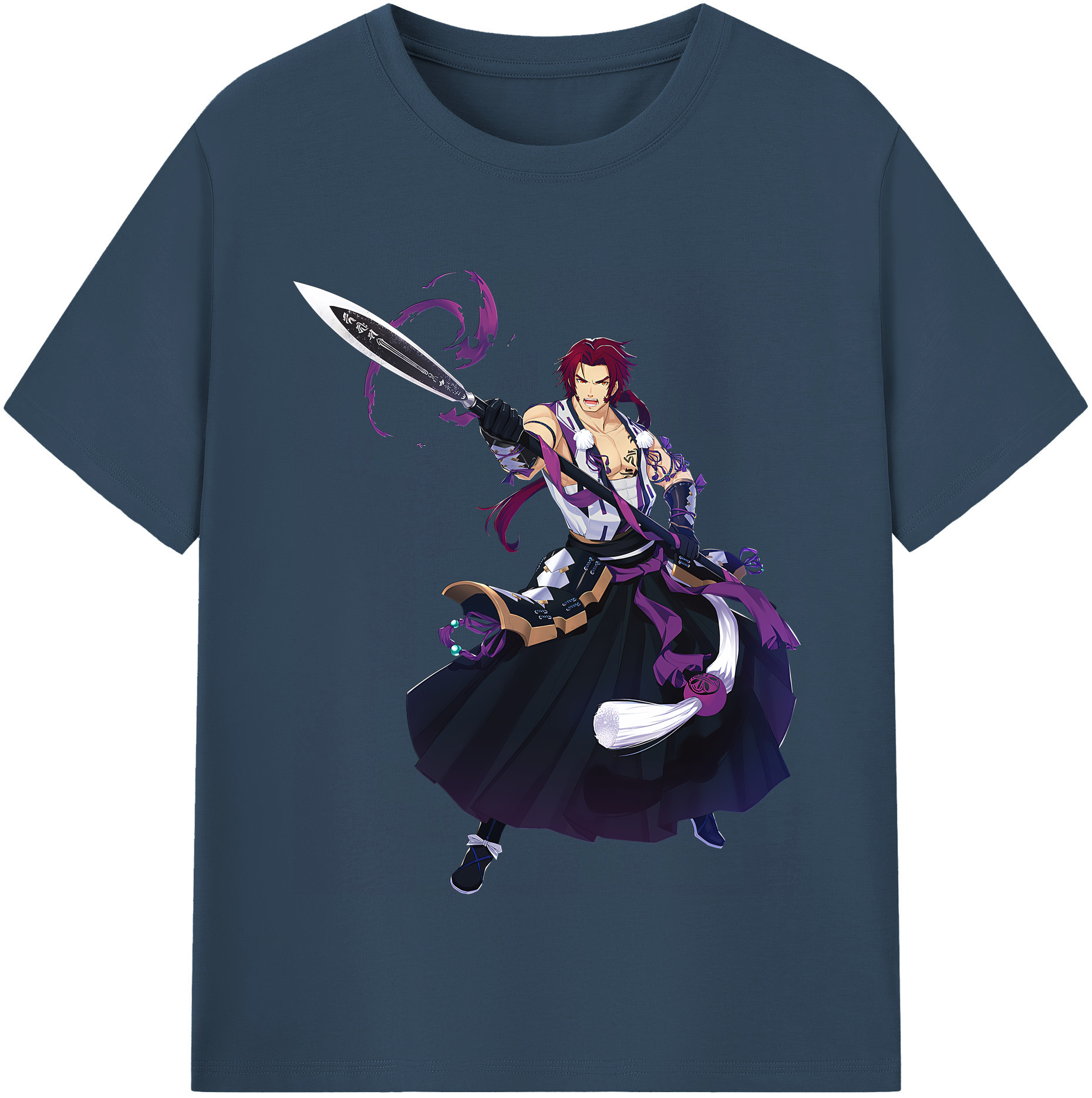 （画像用） 刀剣乱舞 Touken Ranbu レディースカジュアルプリントTシャツ（綿100％）