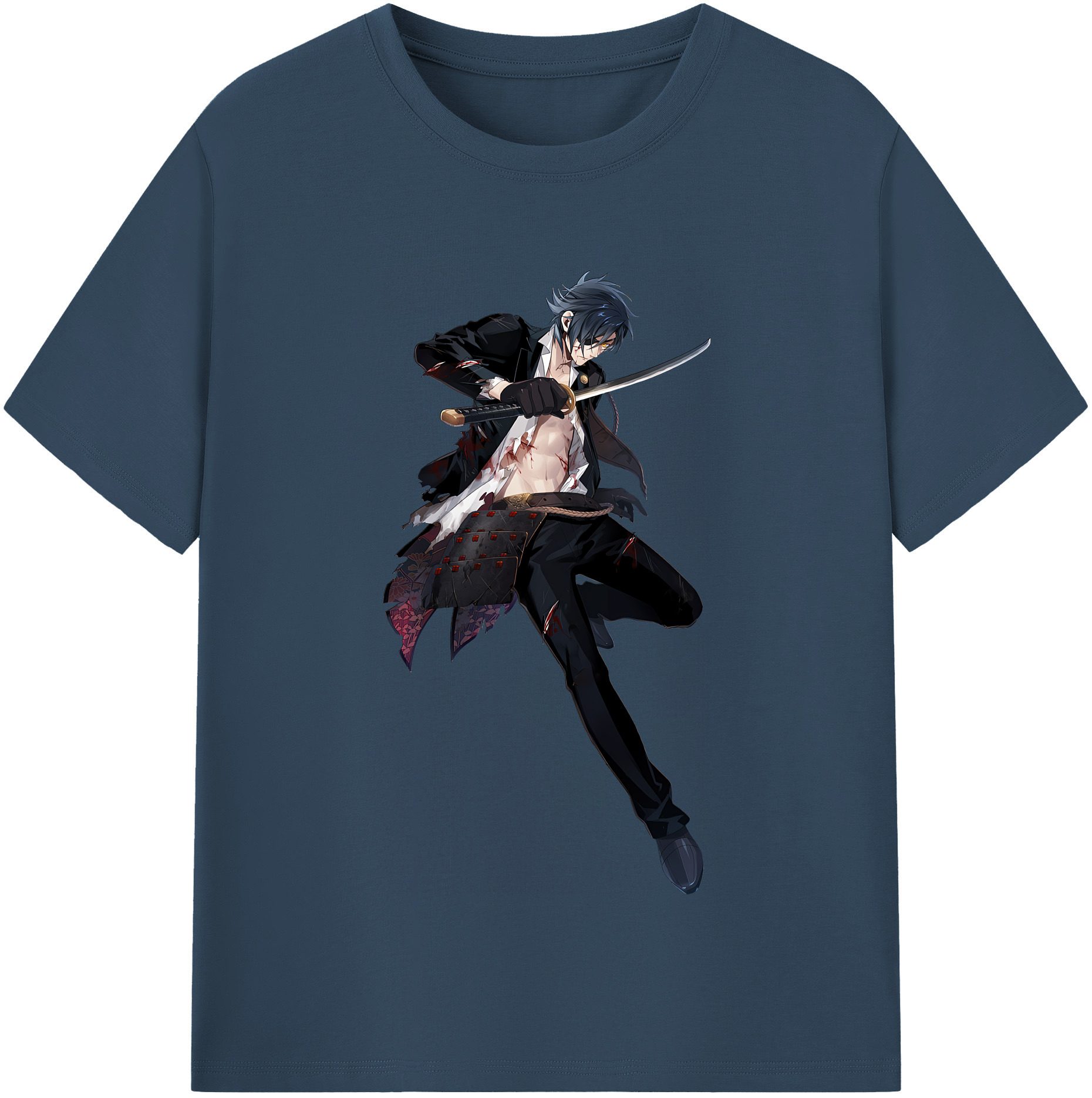 （画像用） 刀剣乱舞 Touken Ranbu レディースカジュアルプリントTシャツ（綿100％）