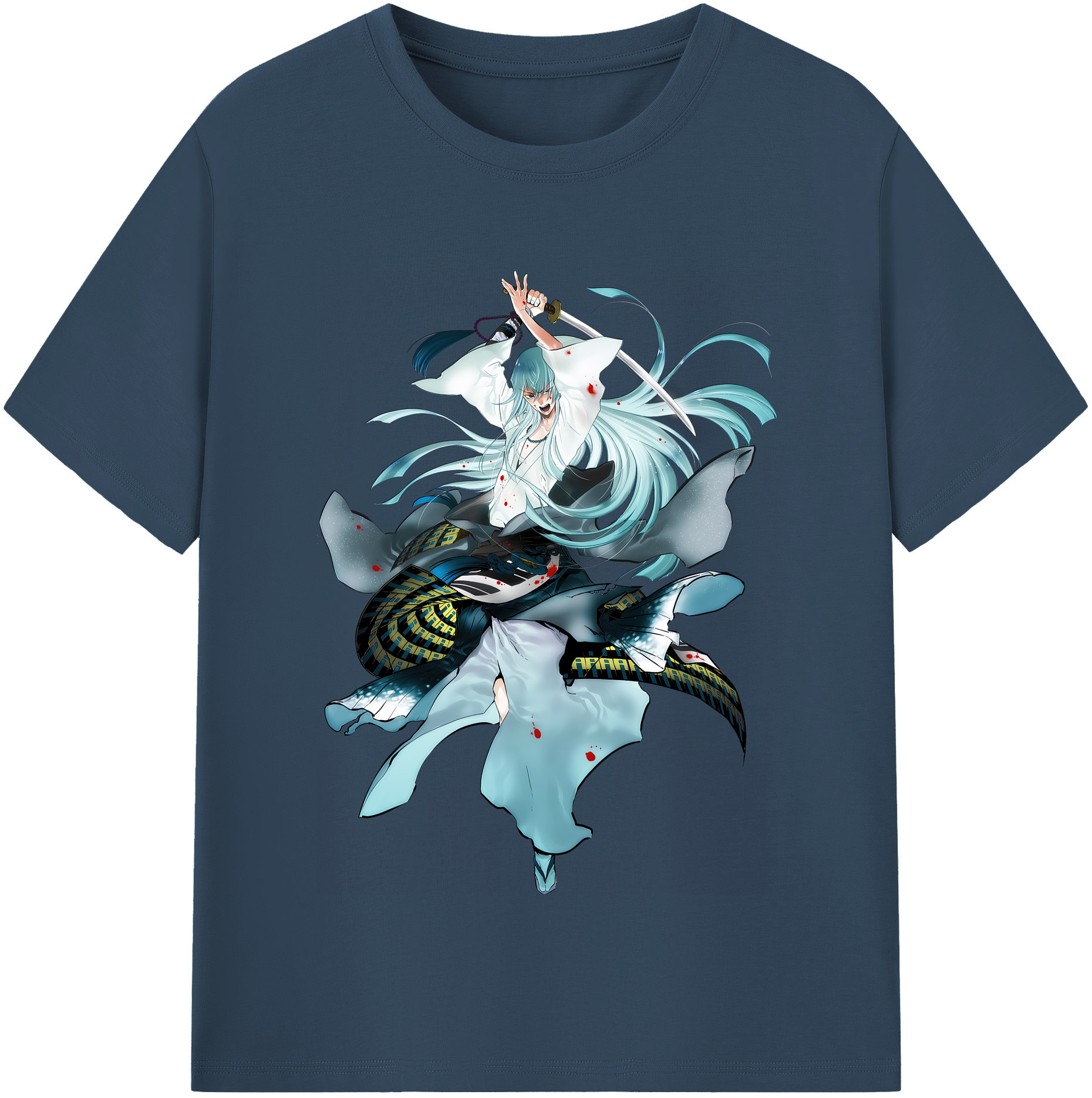 （画像用） 刀剣乱舞 Touken Ranbu レディースカジュアルプリントTシャツ（綿100％）