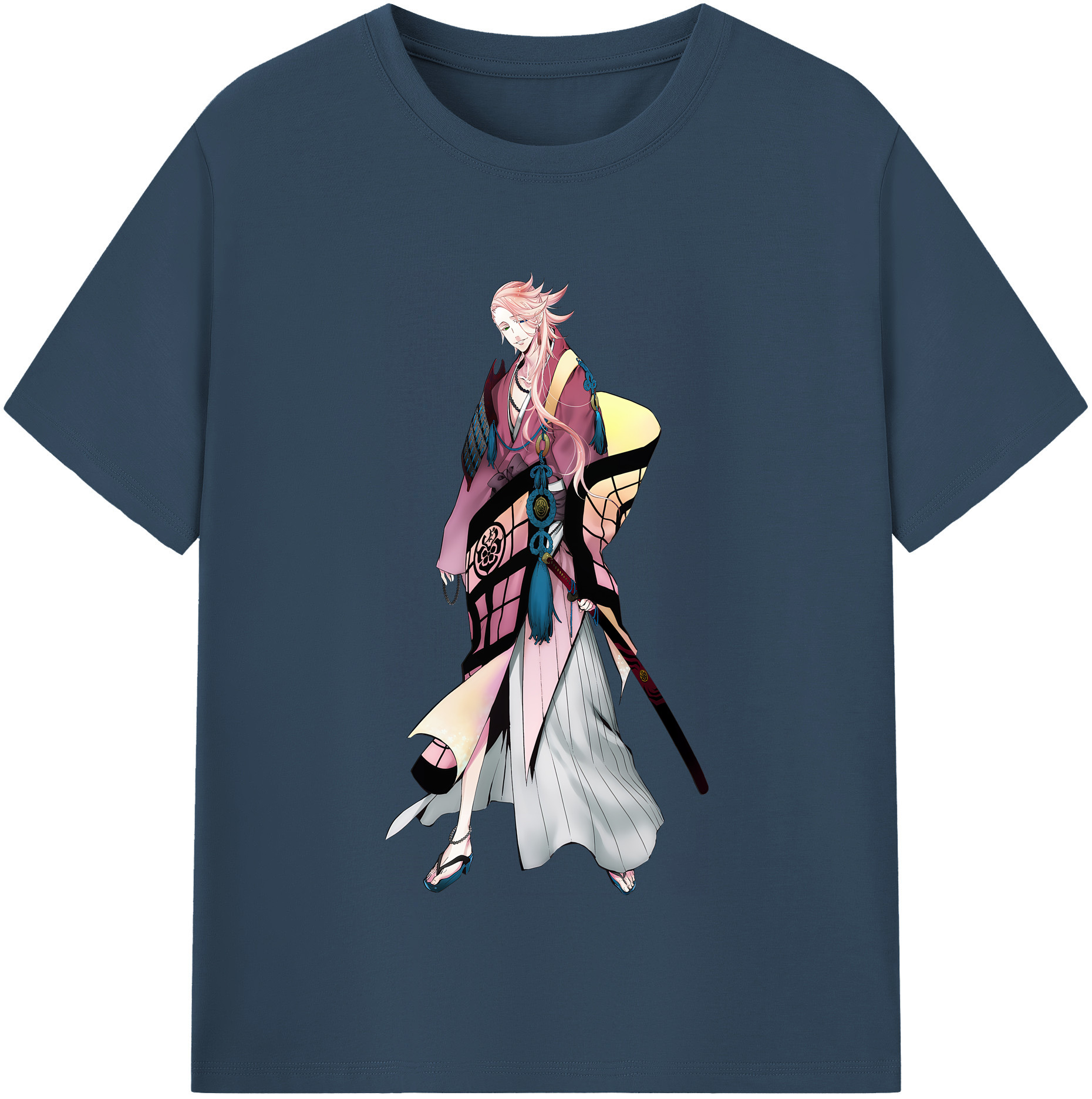 （画像用） 刀剣乱舞 Touken Ranbu レディースカジュアルプリントTシャツ（綿100％）