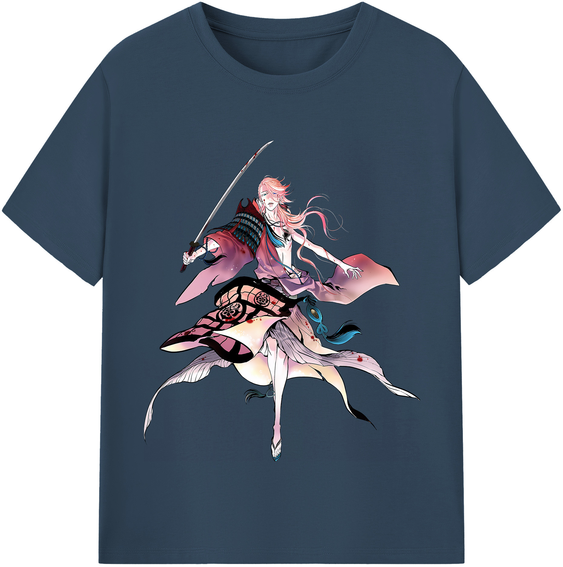 （画像用） 刀剣乱舞 Touken Ranbu レディースカジュアルプリントTシャツ（綿100％）