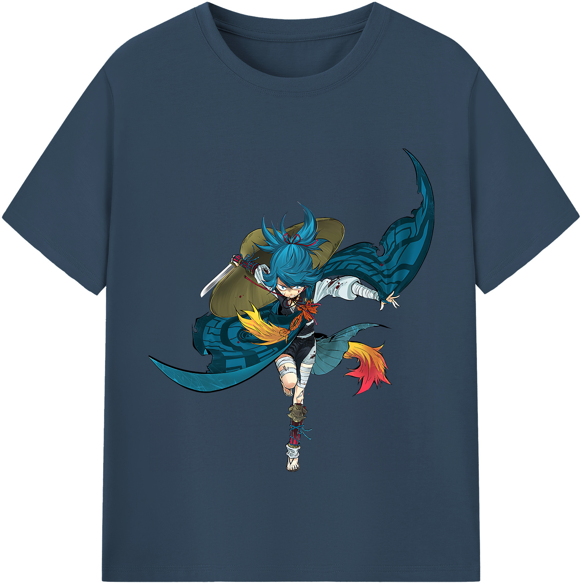 （画像用） 刀剣乱舞 Touken Ranbu レディースカジュアルプリントTシャツ（綿100％）