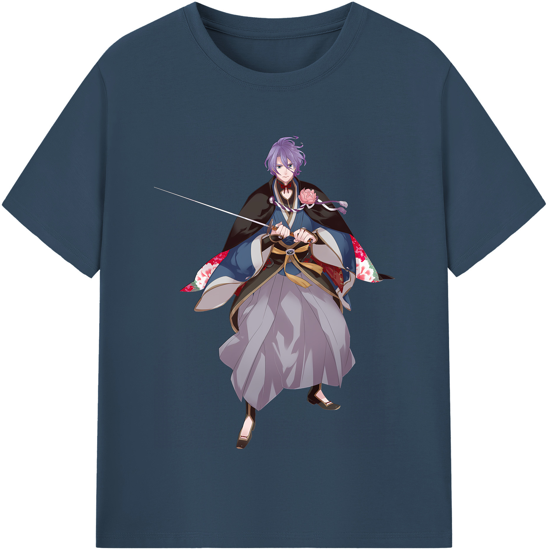 （画像用） 刀剣乱舞 Touken Ranbu レディースカジュアルプリントTシャツ（綿100％）