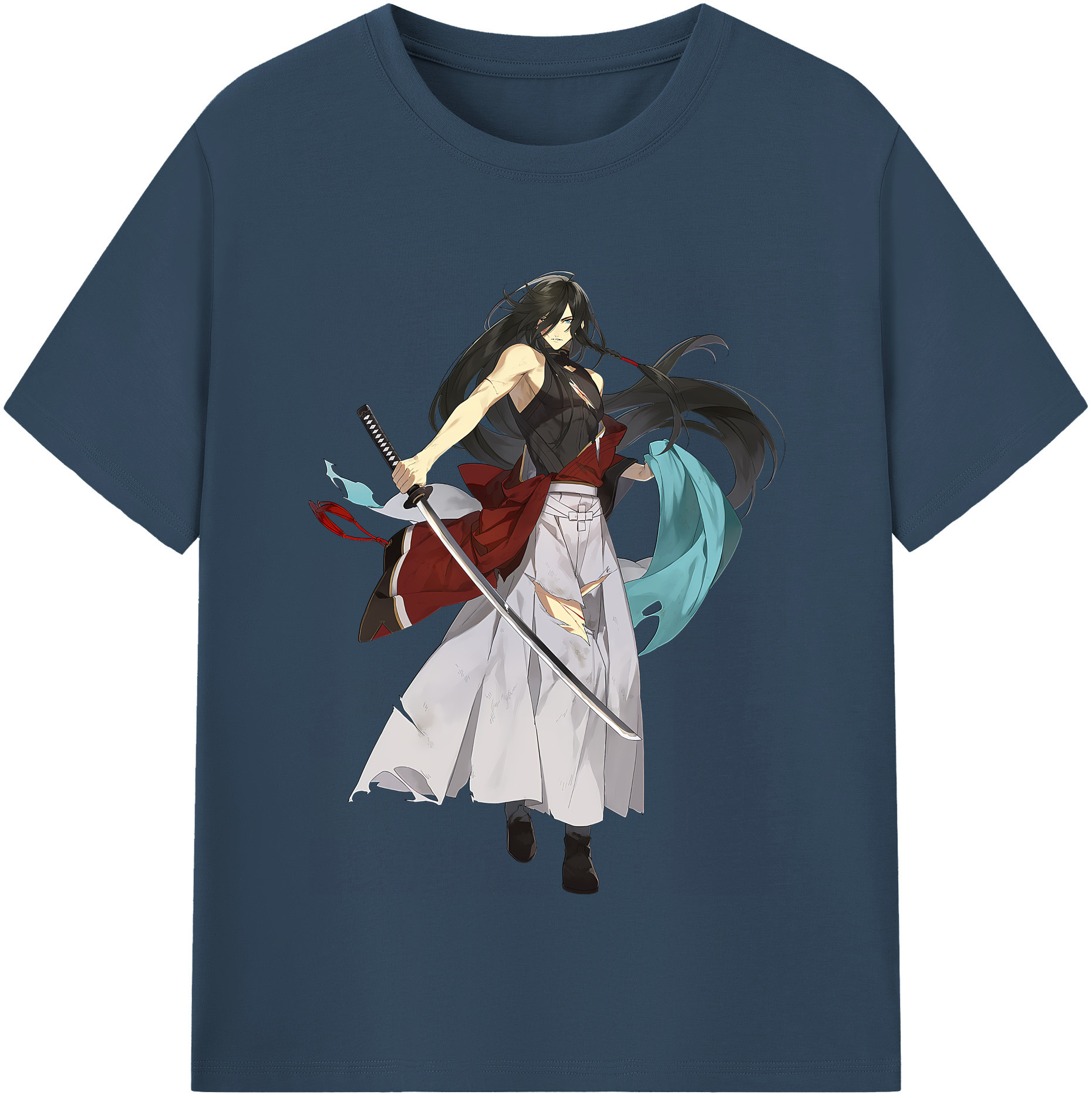 （画像用） 刀剣乱舞 Touken Ranbu レディースカジュアルプリントTシャツ（綿100％）