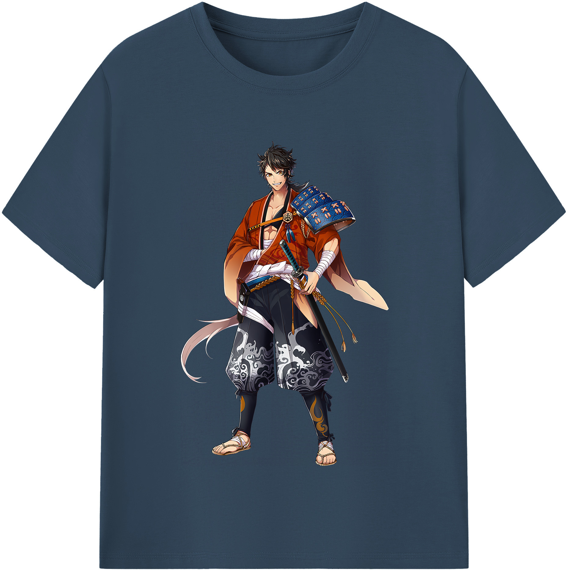 （画像用） 刀剣乱舞 Touken Ranbu レディースカジュアルプリントTシャツ（綿100％）