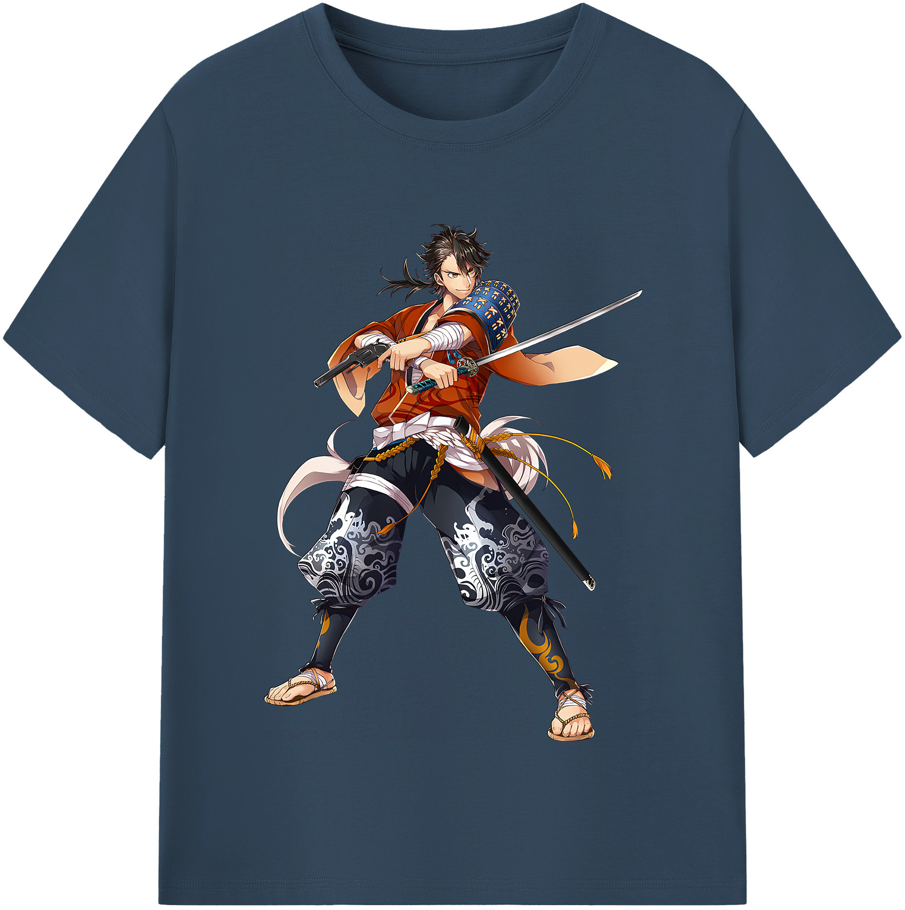 （画像用） 刀剣乱舞 Touken Ranbu レディースカジュアルプリントTシャツ（綿100％）