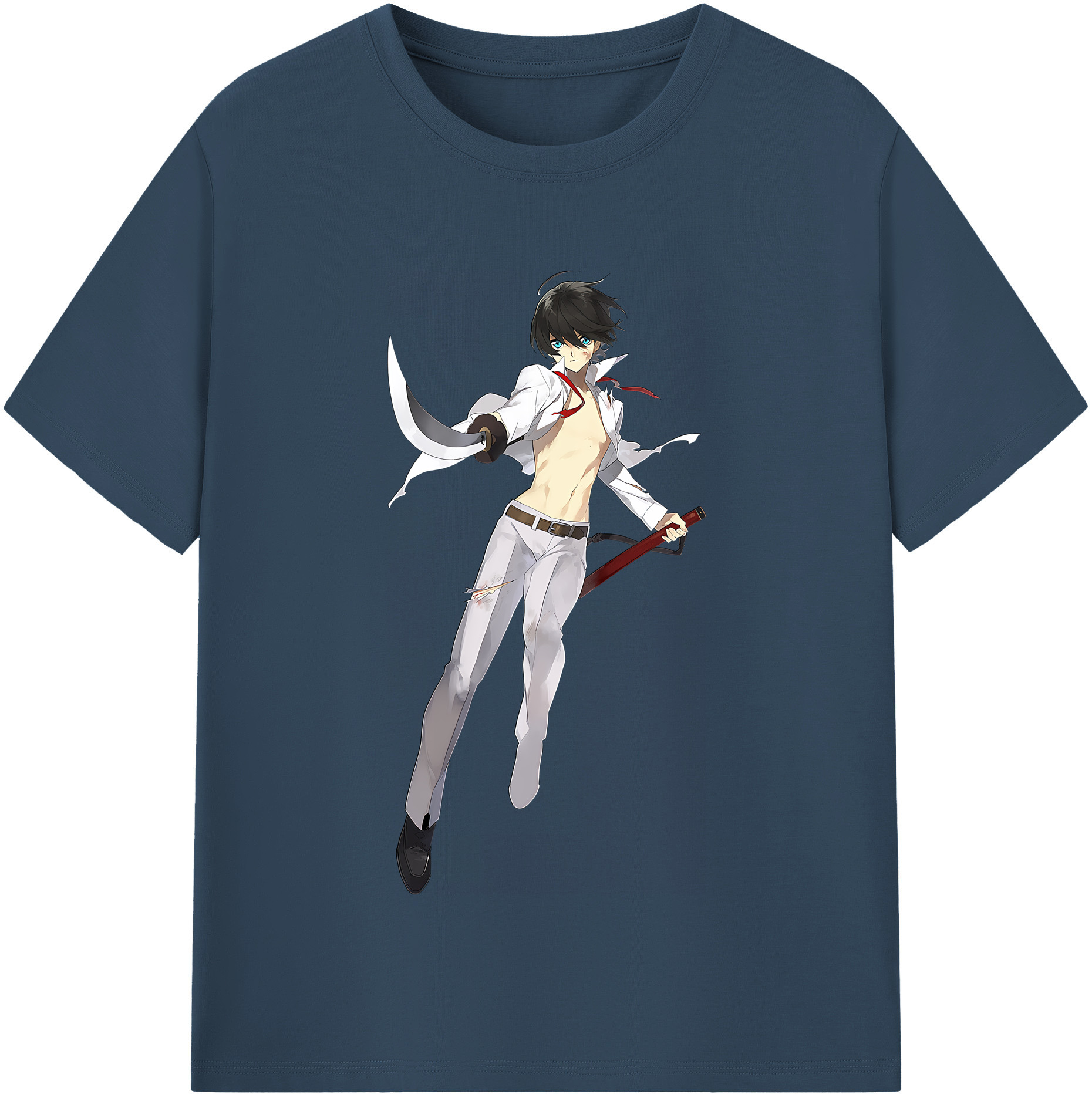 （画像用） 刀剣乱舞 Touken Ranbu レディースカジュアルプリントTシャツ（綿100％）