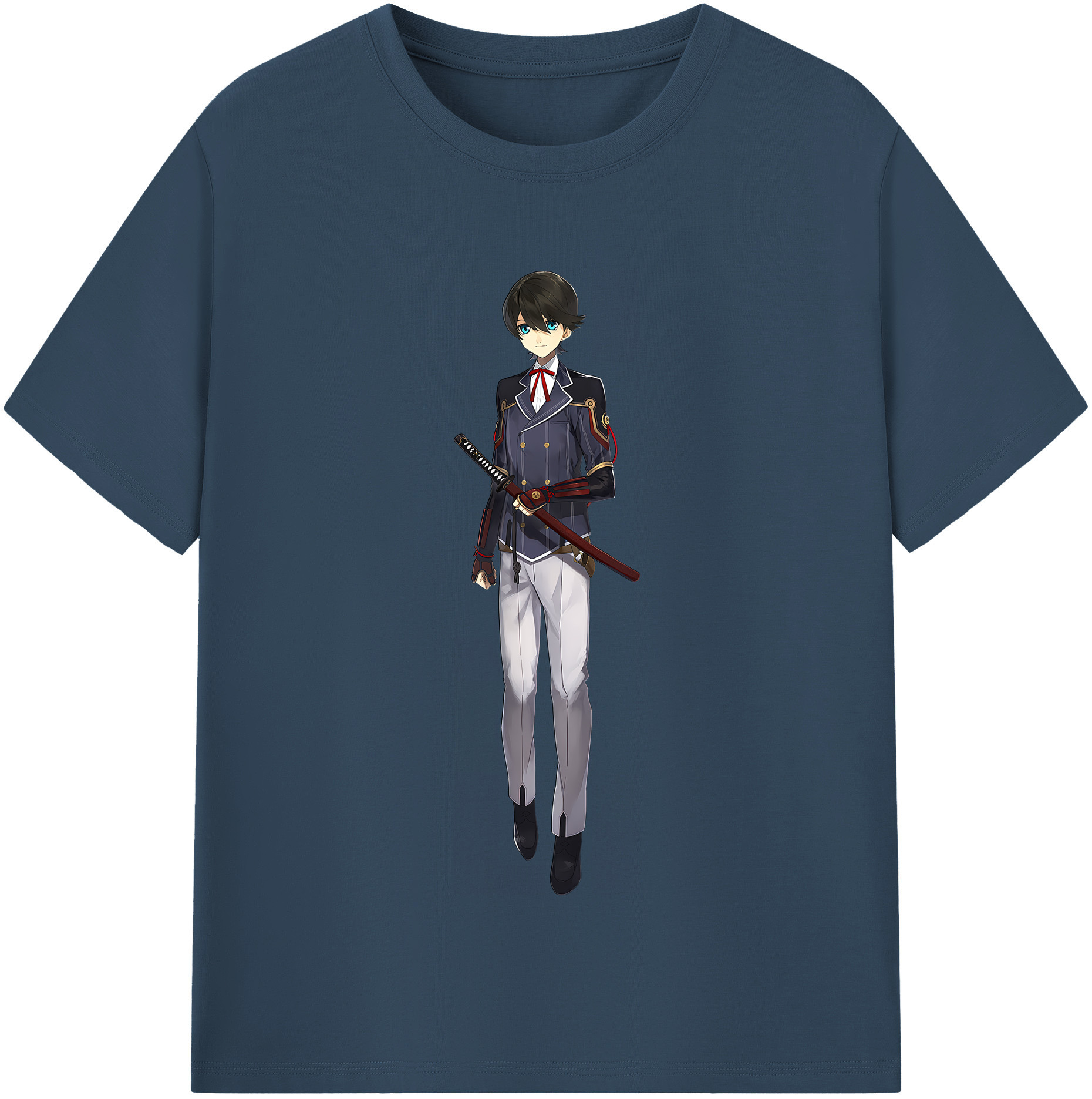 （画像用） 刀剣乱舞 Touken Ranbu レディースカジュアルプリントTシャツ（綿100％）