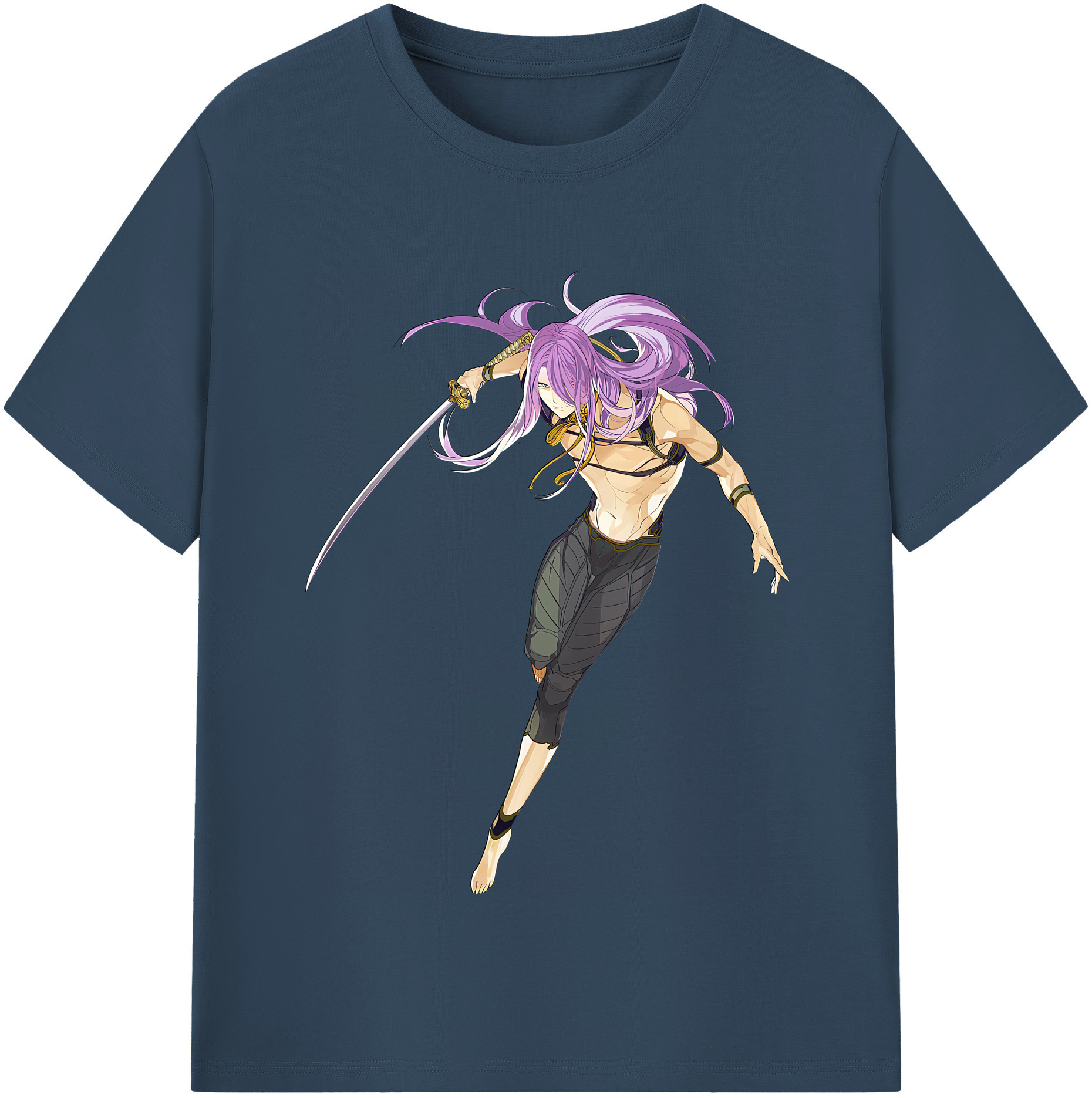 （画像用） 刀剣乱舞 Touken Ranbu レディースカジュアルプリントTシャツ（綿100％）
