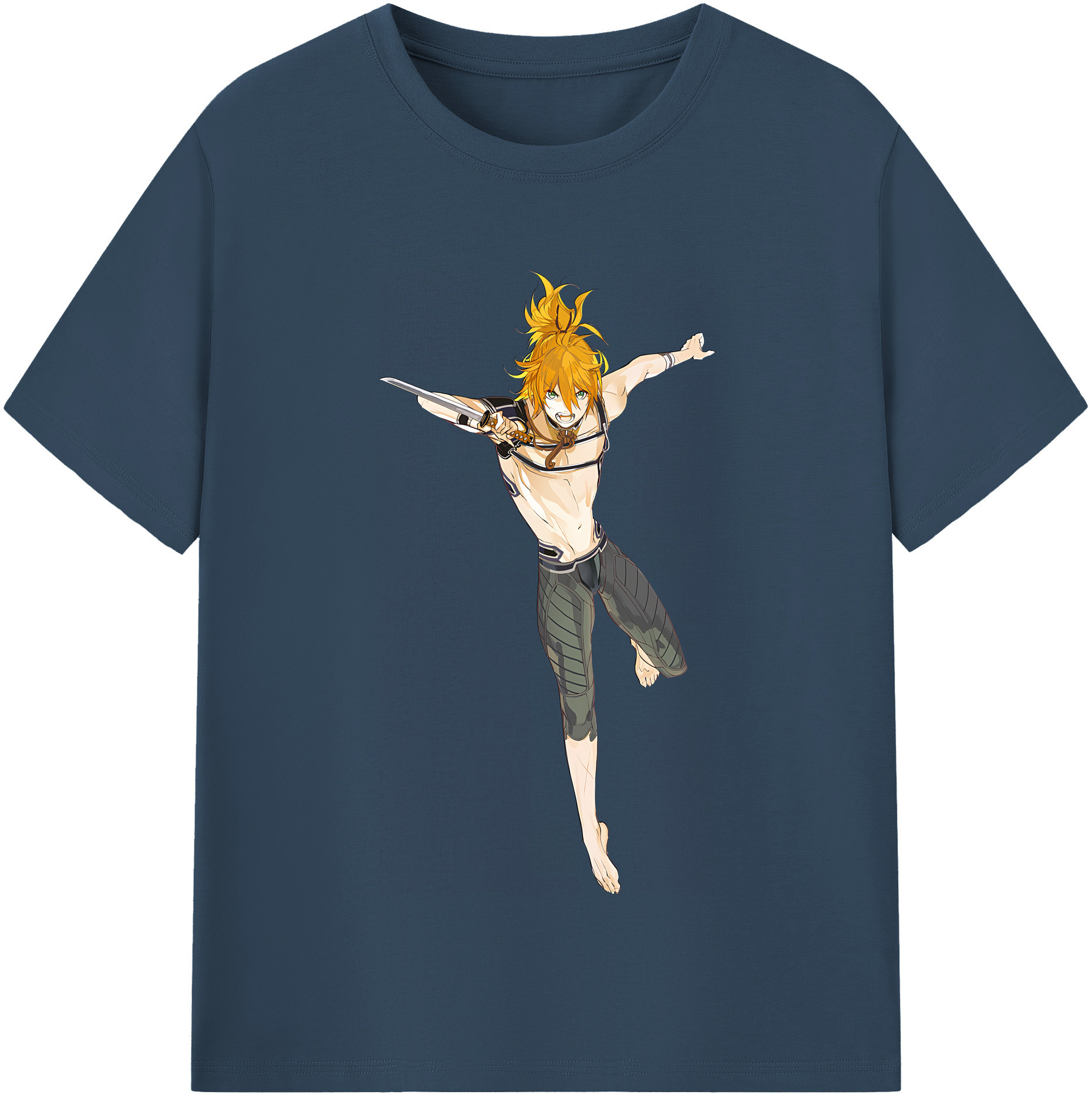 （画像用） 刀剣乱舞 Touken Ranbu レディースカジュアルプリントTシャツ（綿100％）