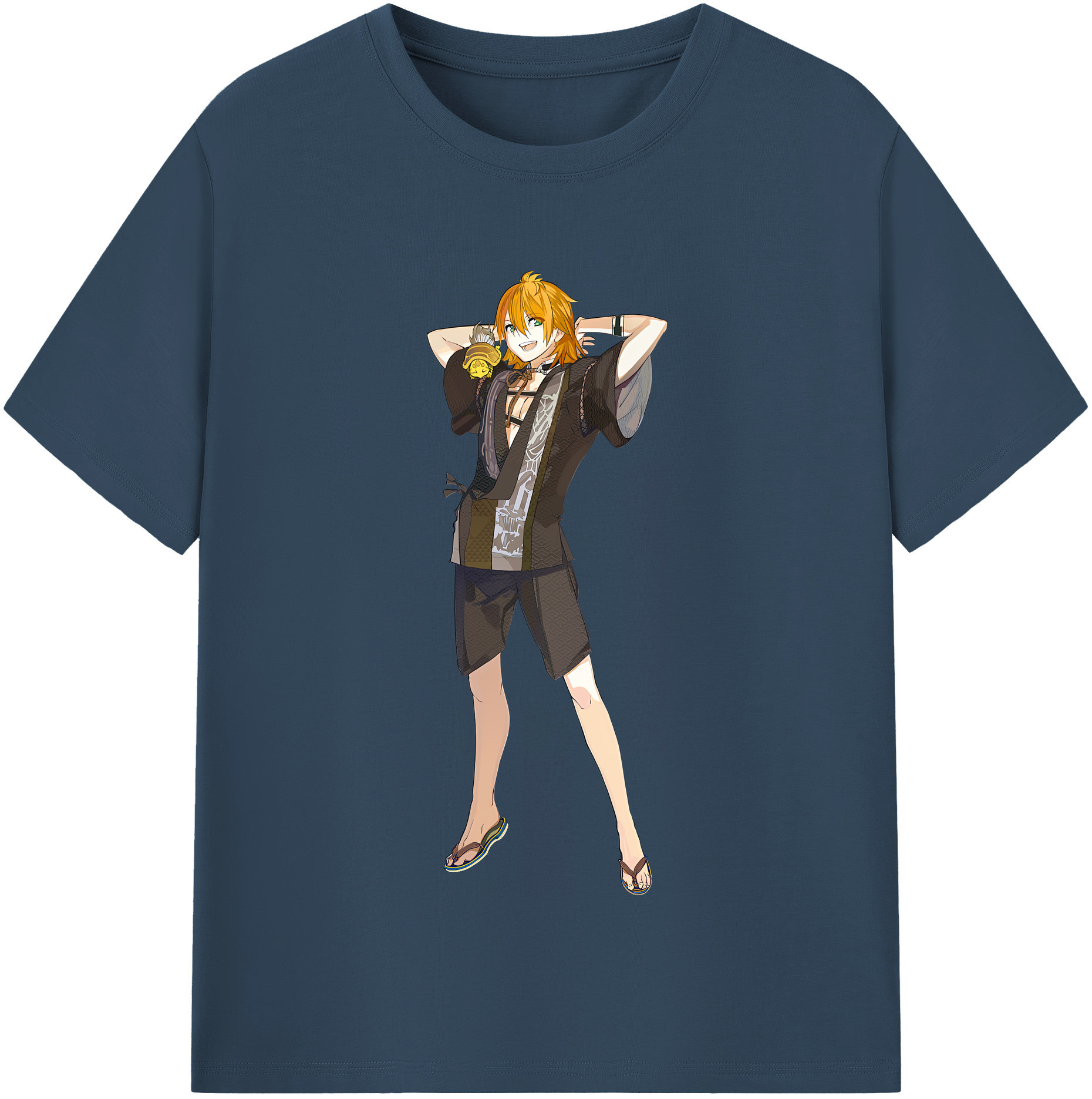 （画像用） 刀剣乱舞 Touken Ranbu レディースカジュアルプリントTシャツ（綿100％）