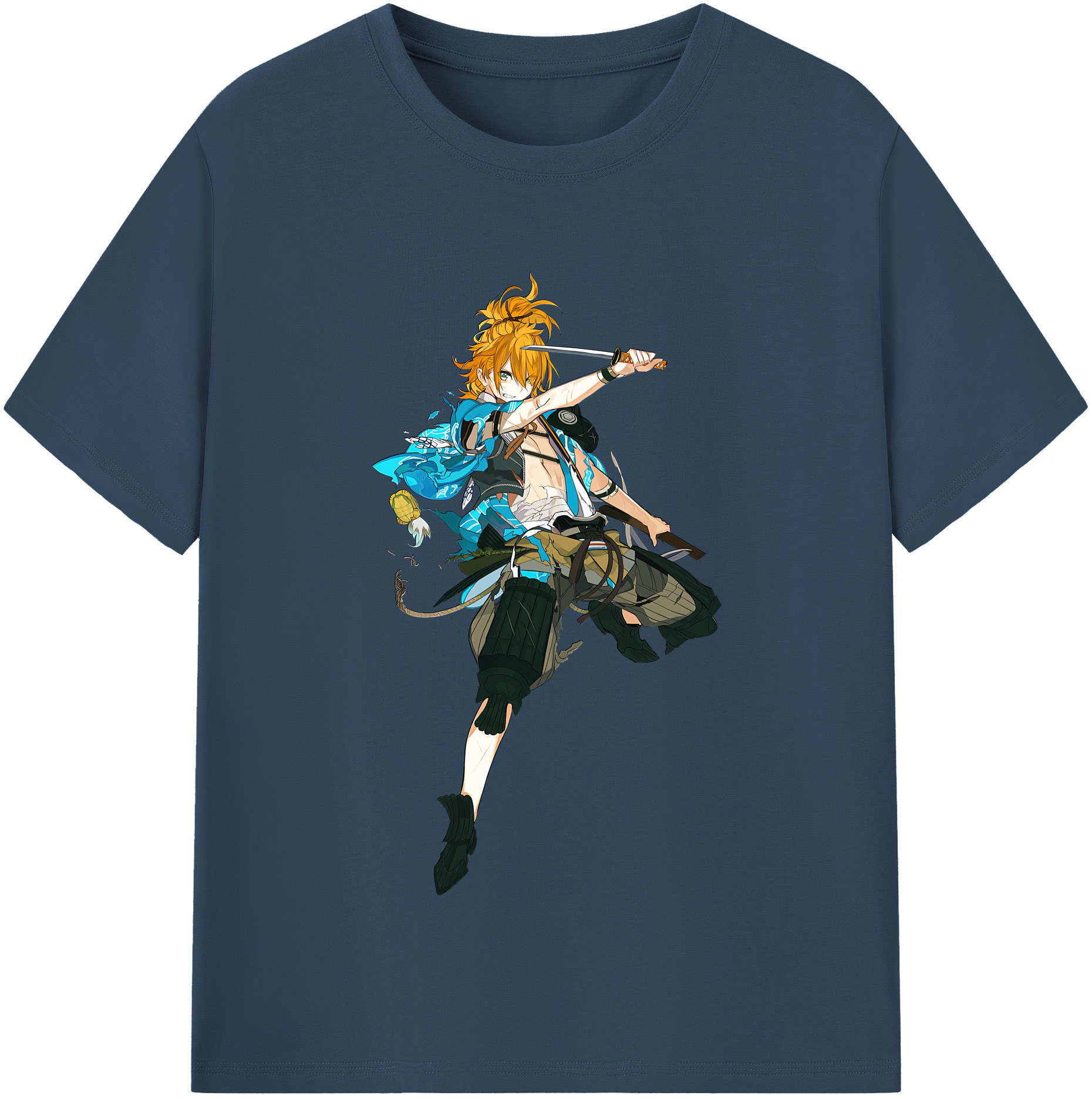（画像用） 刀剣乱舞 Touken Ranbu レディースカジュアルプリントTシャツ（綿100％）