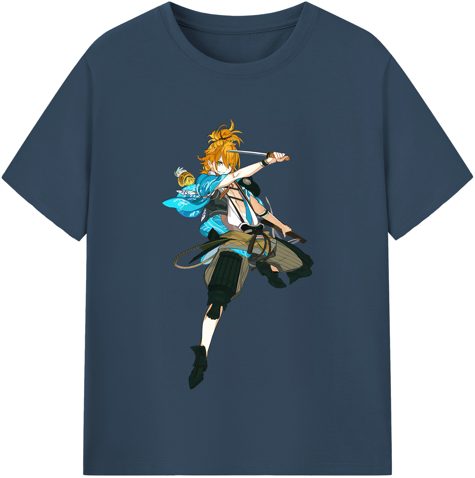 （画像用） 刀剣乱舞 Touken Ranbu レディースカジュアルプリントTシャツ（綿100％）