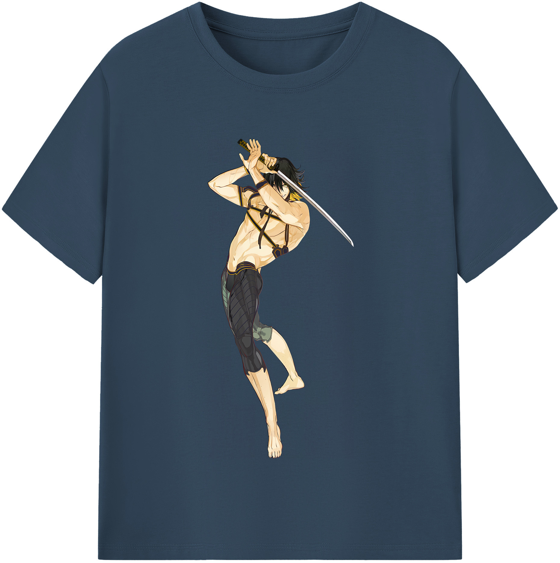 刀剣乱舞 Touken Ranbu レディースカジュアルプリントTシャツ（綿100％）