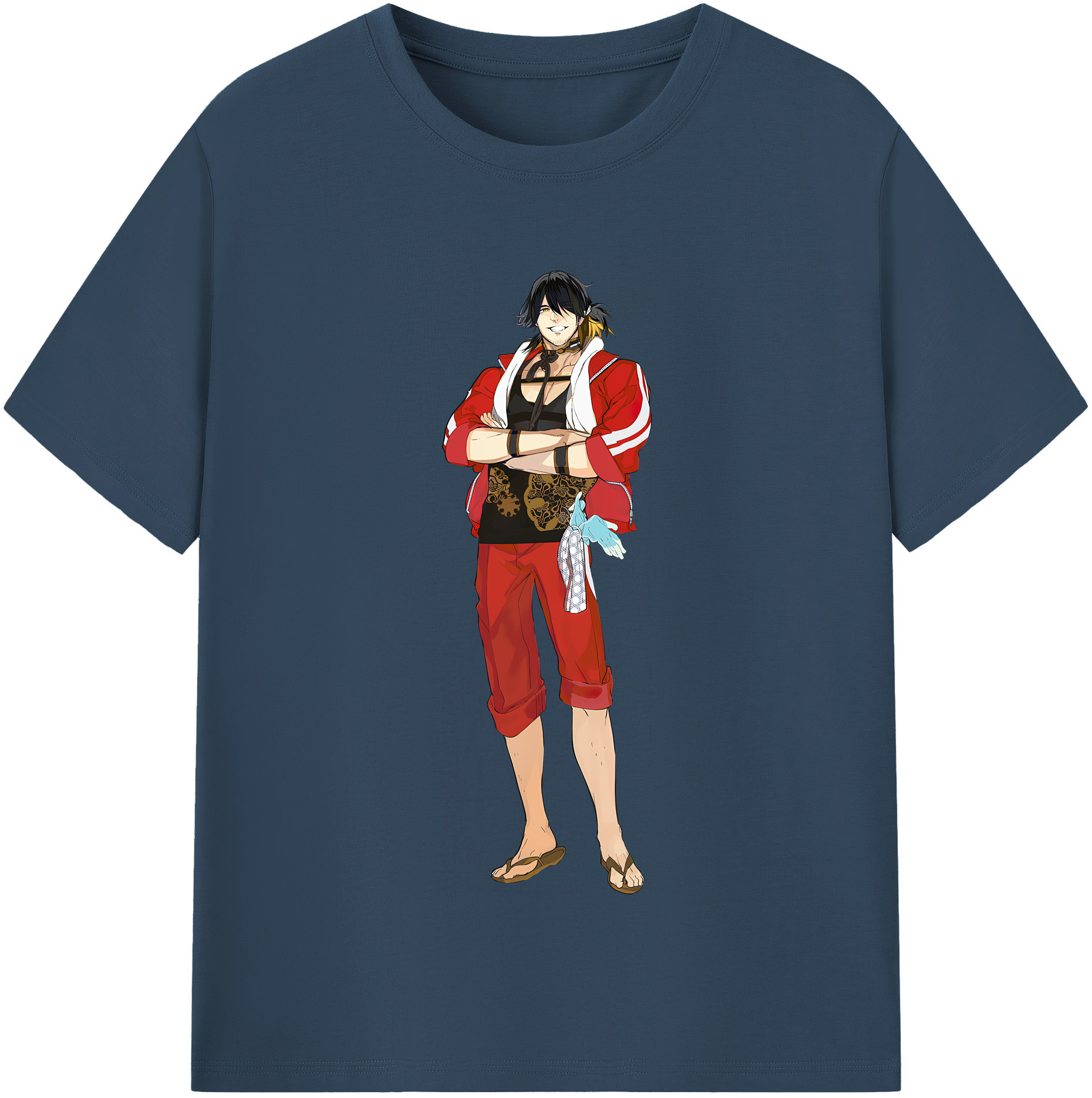 （画像用） 刀剣乱舞 Touken Ranbu レディースカジュアルプリントTシャツ（綿100％）