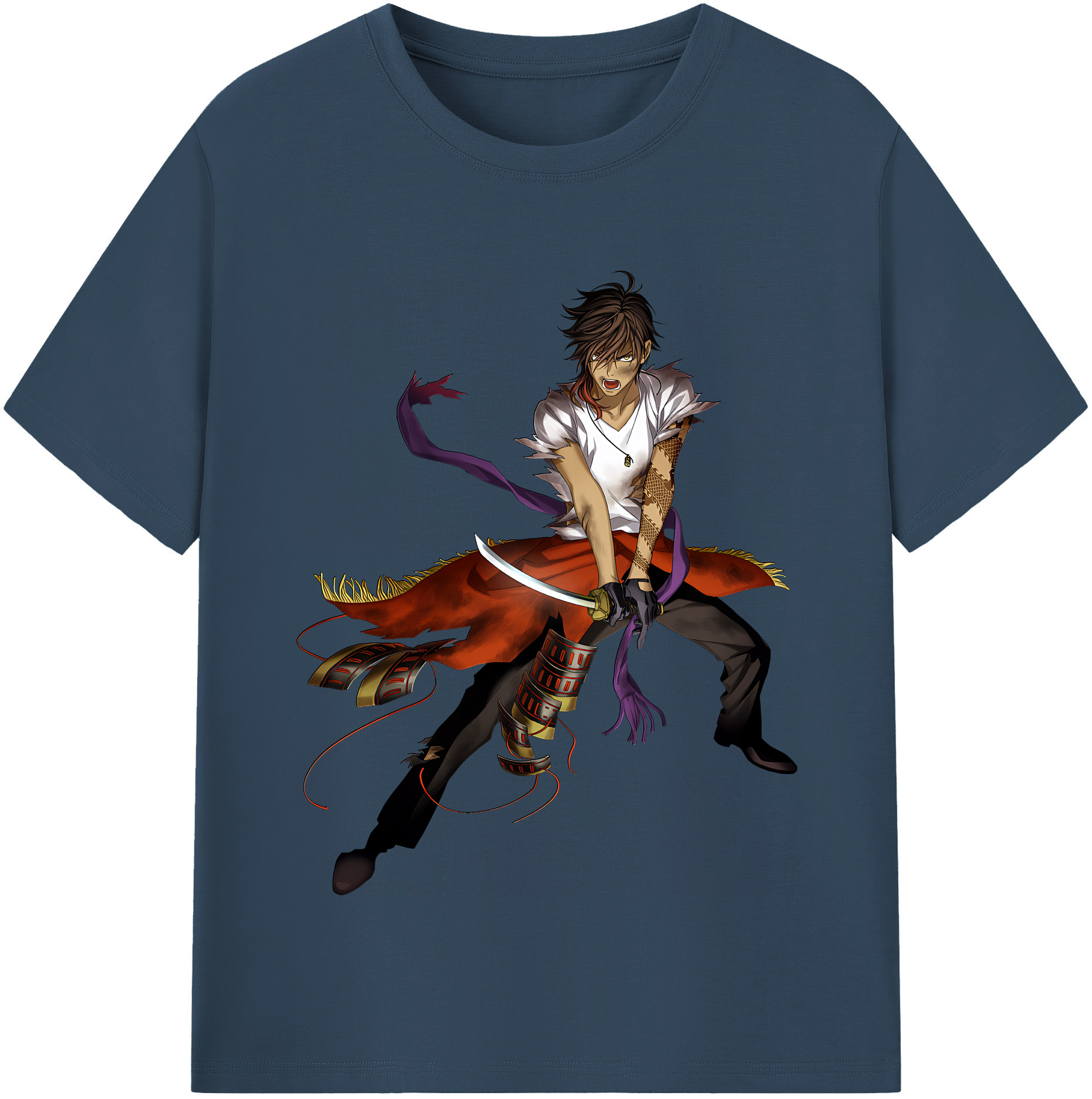 （画像用） 刀剣乱舞 Touken Ranbu レディースカジュアルプリントTシャツ（綿100％）