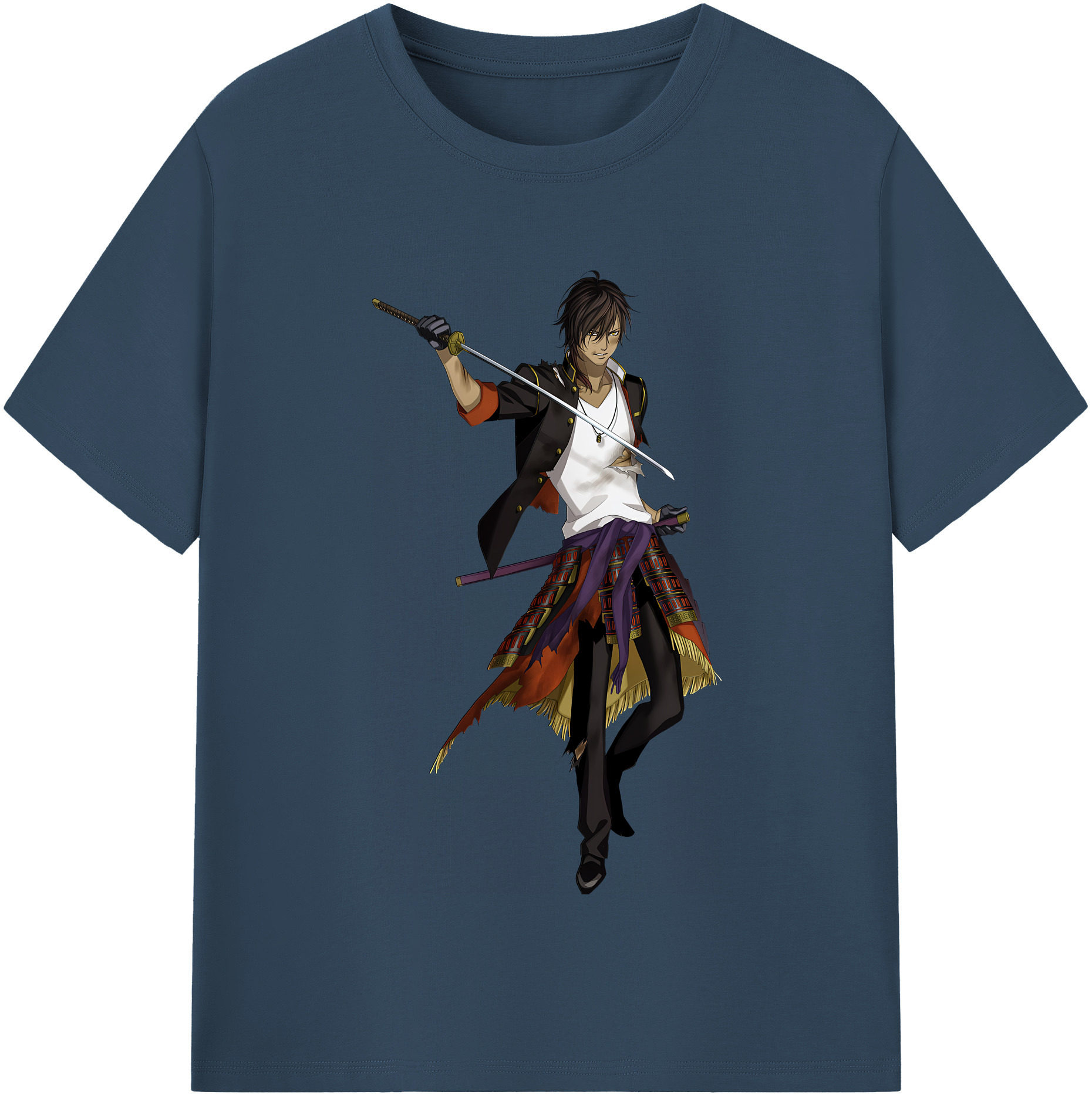 （画像用） 刀剣乱舞 Touken Ranbu レディースカジュアルプリントTシャツ（綿100％）