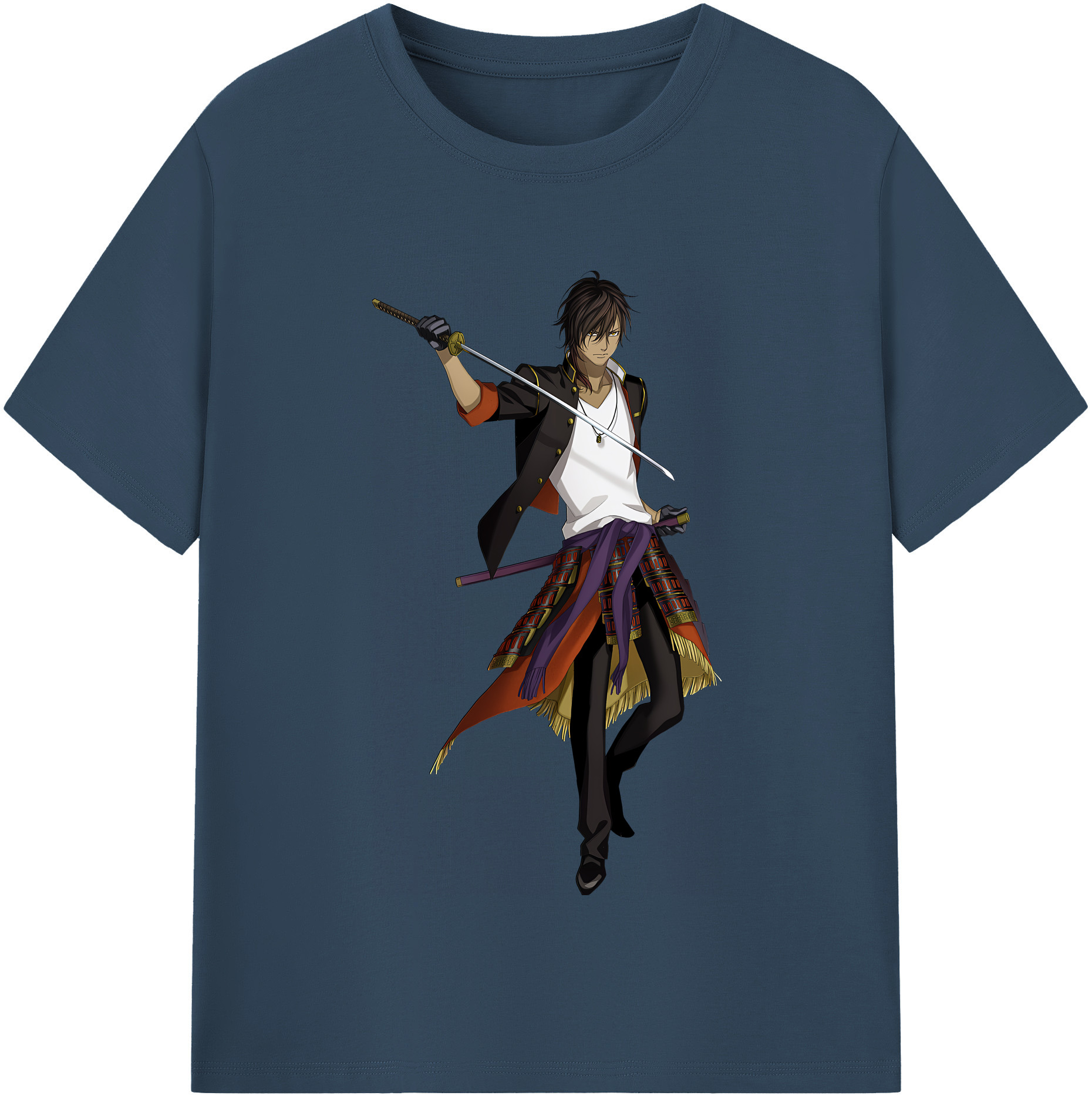 （画像用） 刀剣乱舞 Touken Ranbu レディースカジュアルプリントTシャツ（綿100％）