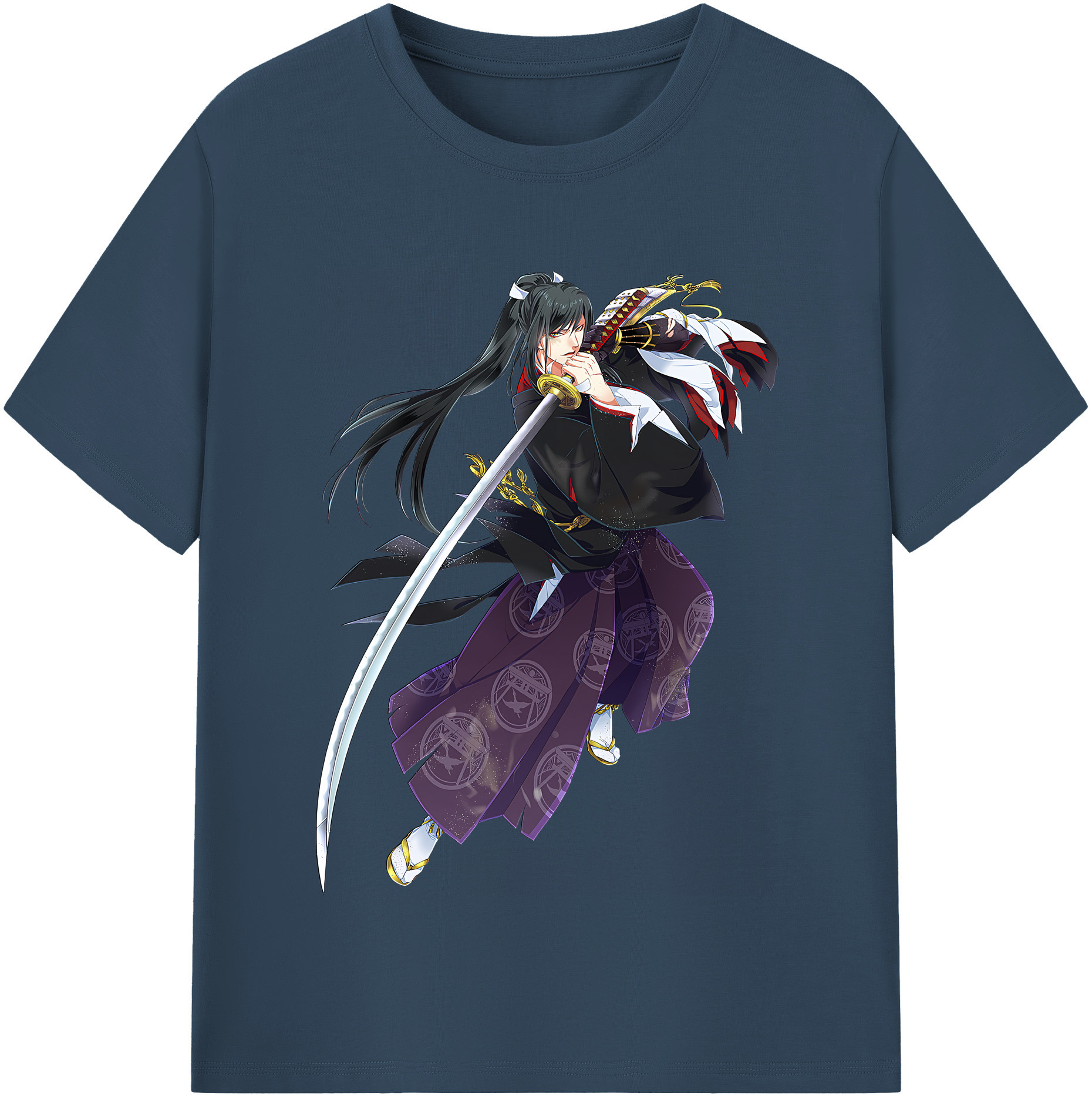 （画像用） 刀剣乱舞 Touken Ranbu レディースカジュアルプリントTシャツ（綿100％）