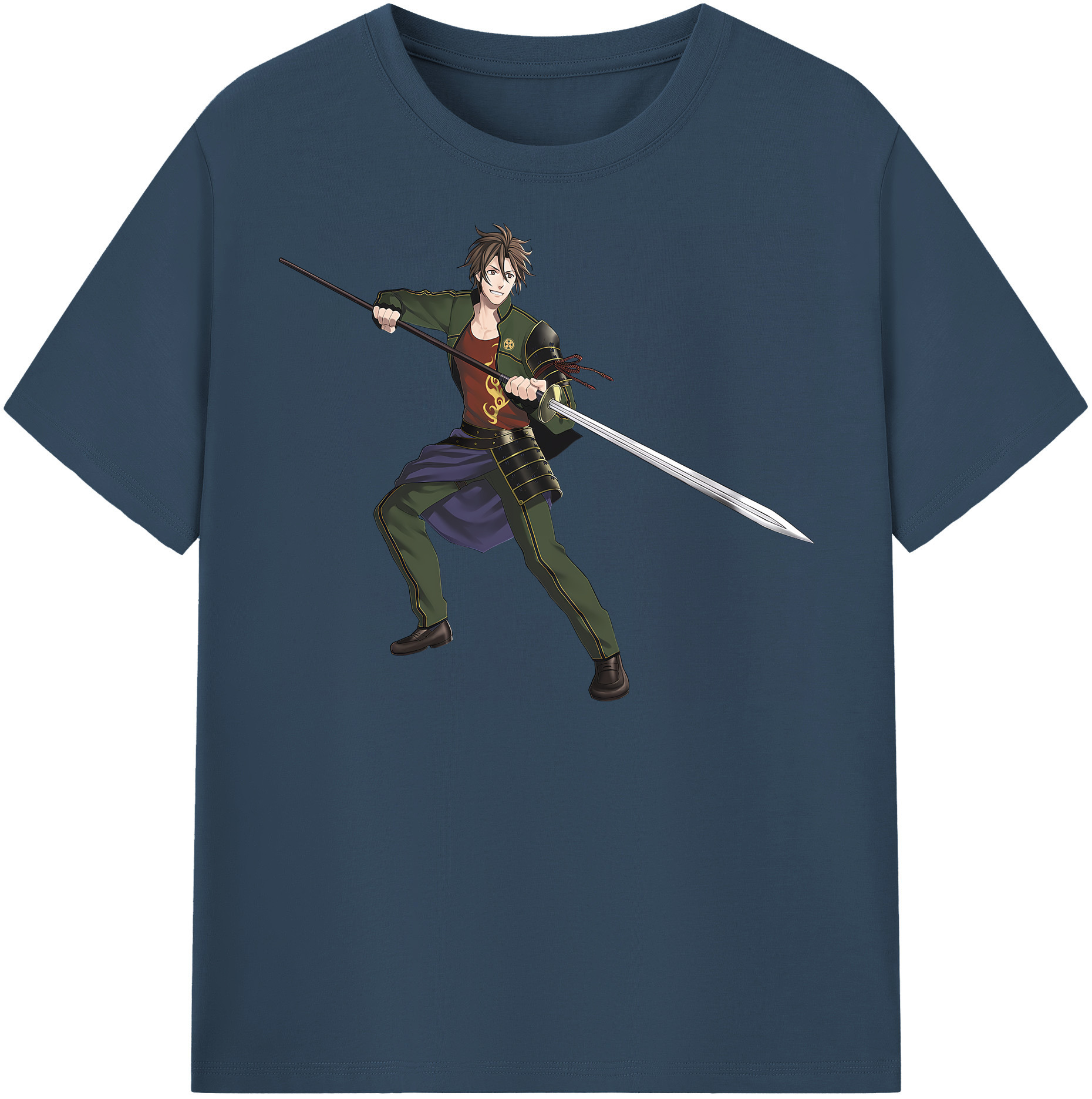 （画像用） 刀剣乱舞 Touken Ranbu レディースカジュアルプリントTシャツ（綿100％）