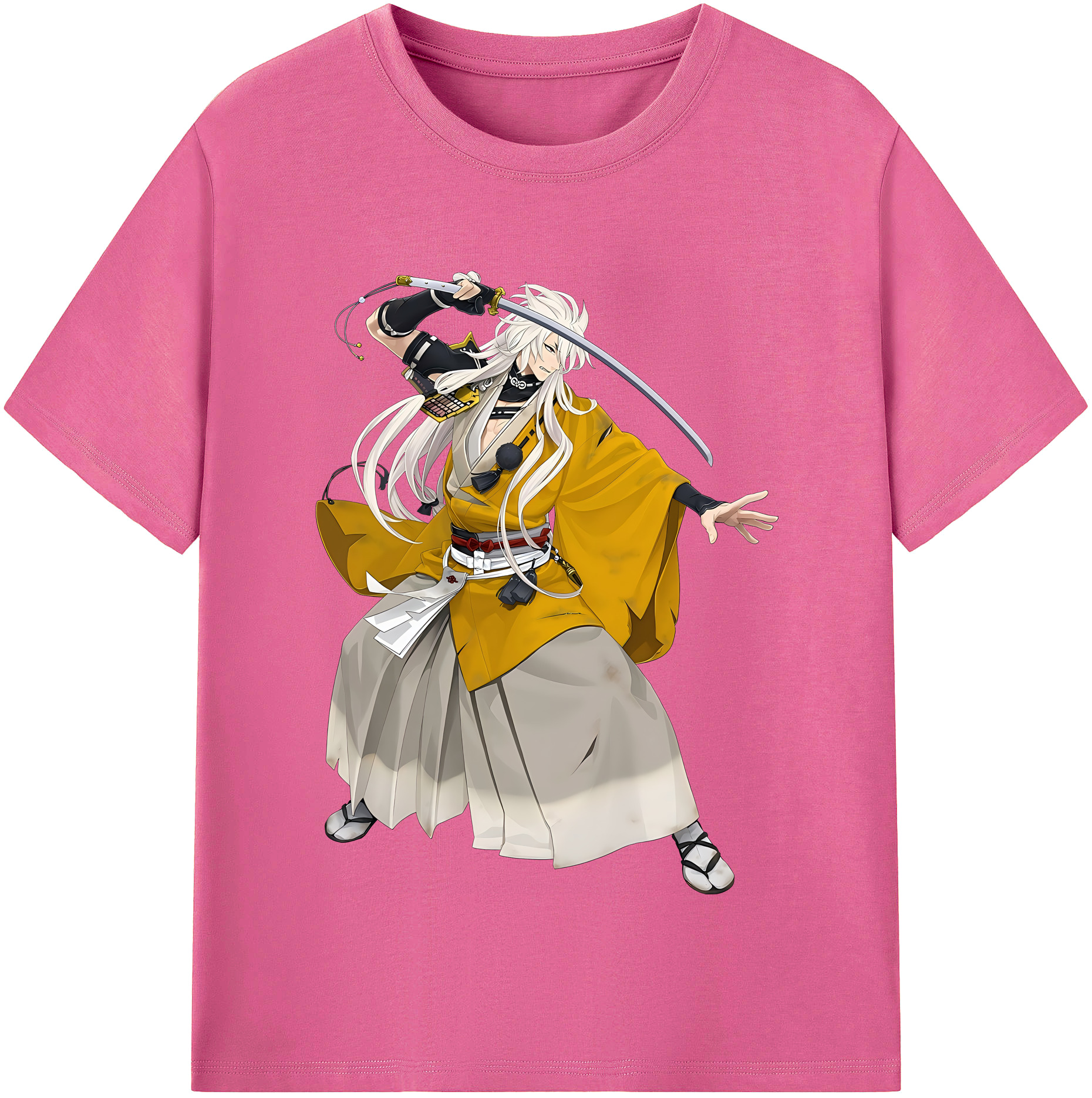 （画像用） 刀剣乱舞 Touken Ranbu レディースカジュアルプリントTシャツ（綿100％）