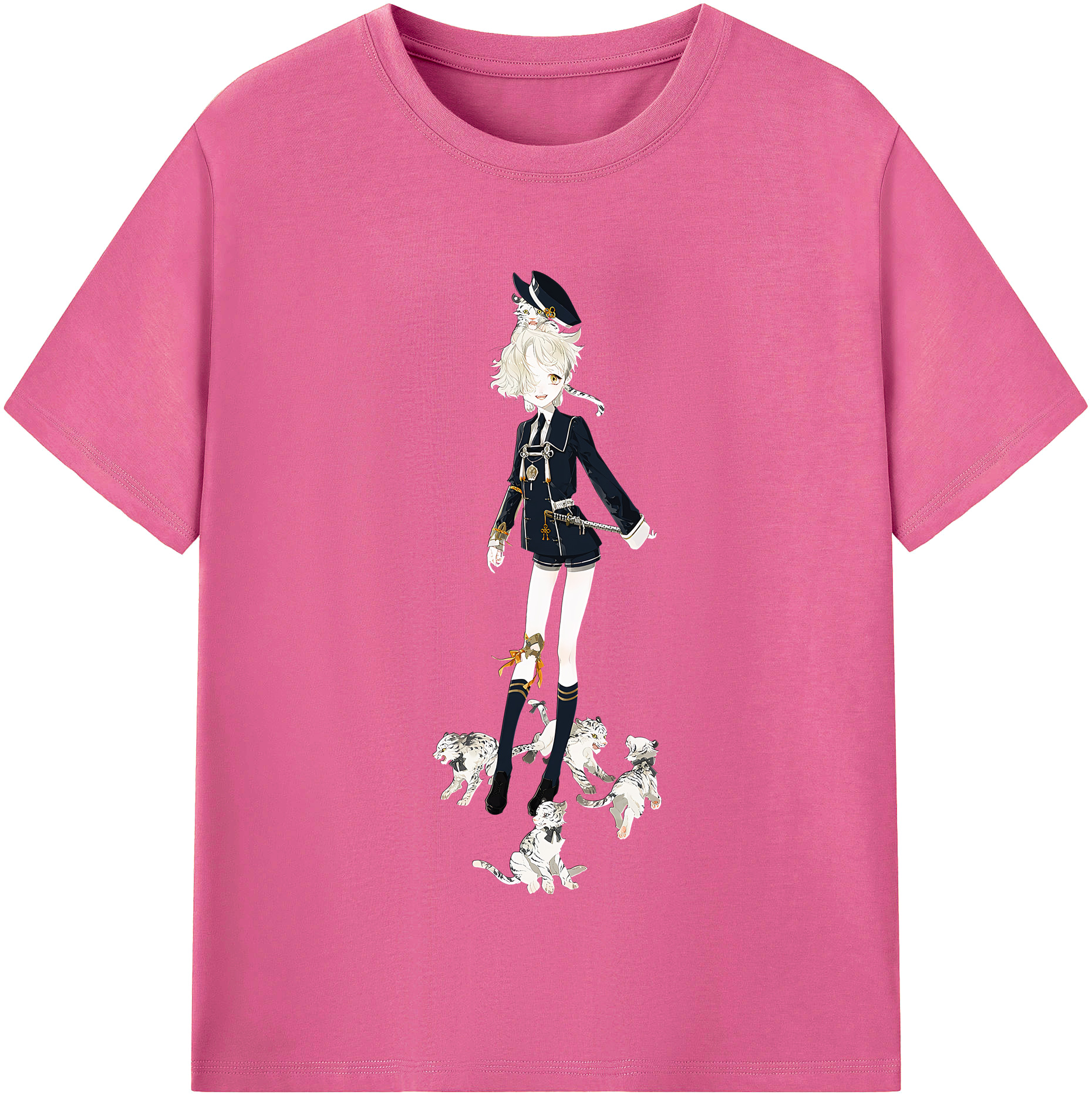 （画像用） 刀剣乱舞 Touken Ranbu レディースカジュアルプリントTシャツ（綿100％）