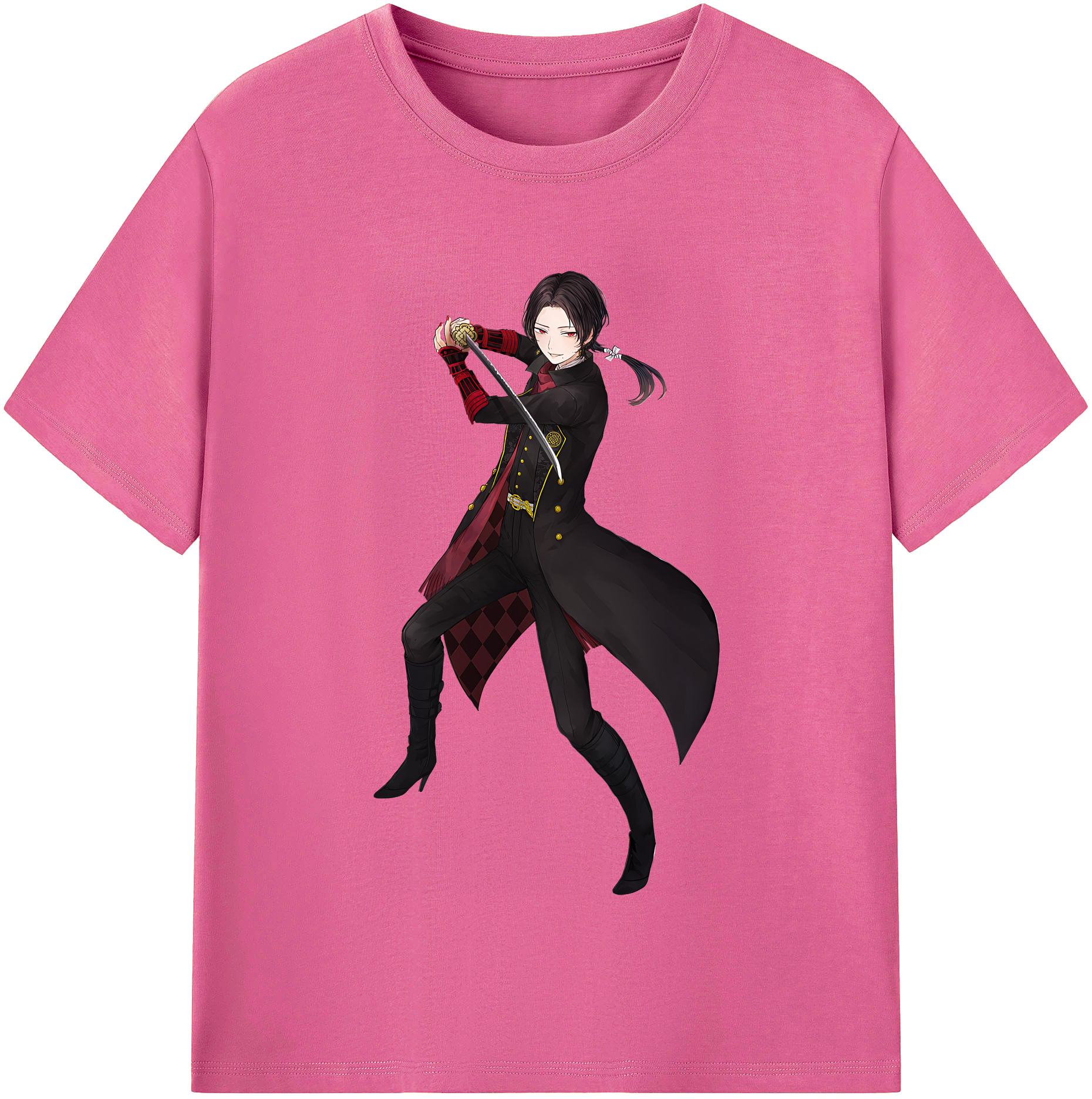 （画像用） 刀剣乱舞 Touken Ranbu レディースカジュアルプリントTシャツ（綿100％）