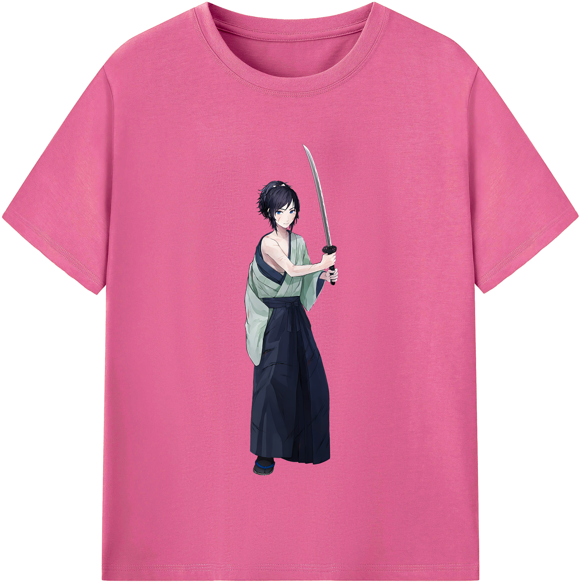 （画像用） 刀剣乱舞 Touken Ranbu レディースカジュアルプリントTシャツ（綿100％）