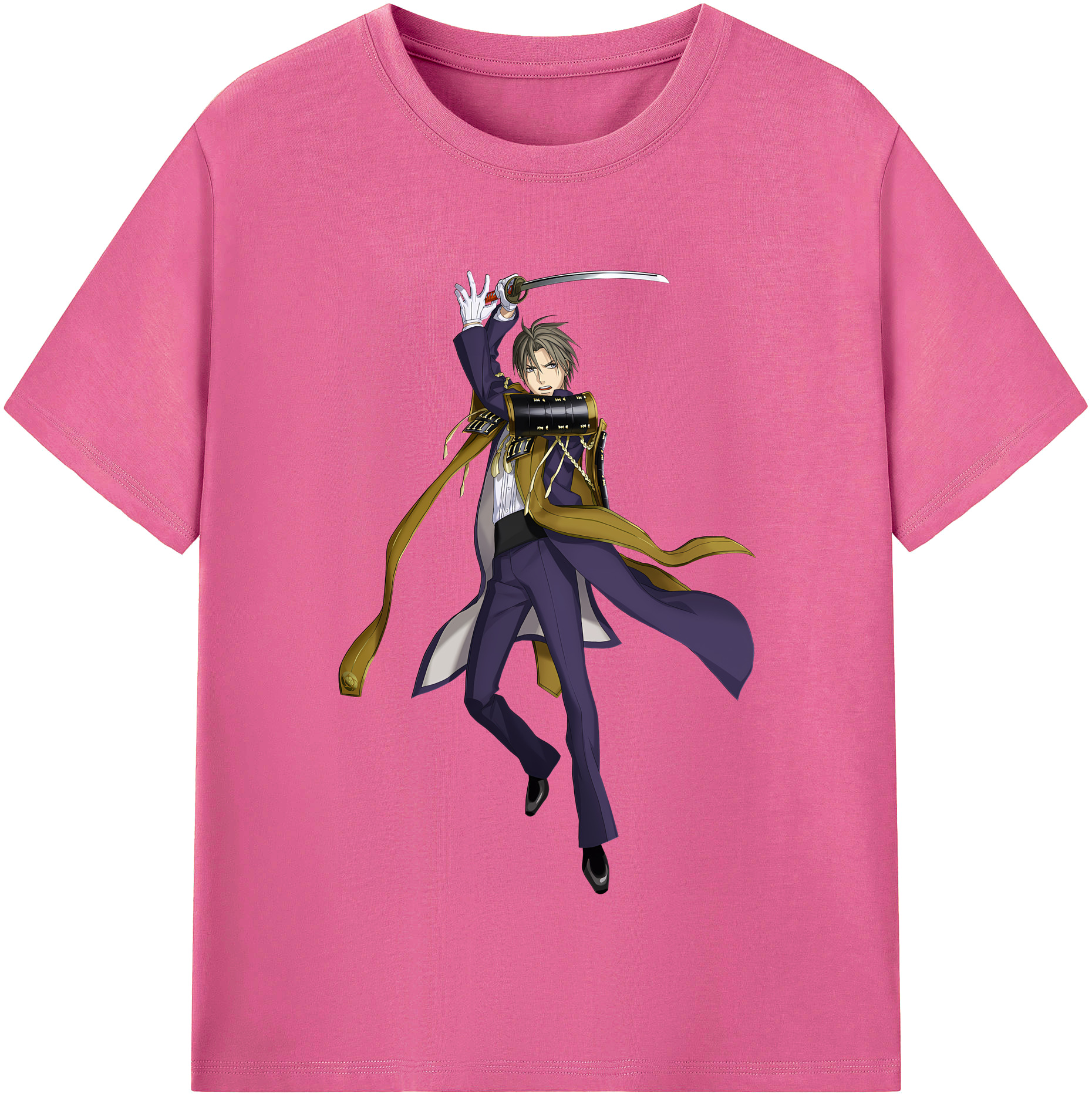（画像用） 刀剣乱舞 Touken Ranbu レディースカジュアルプリントTシャツ（綿100％）