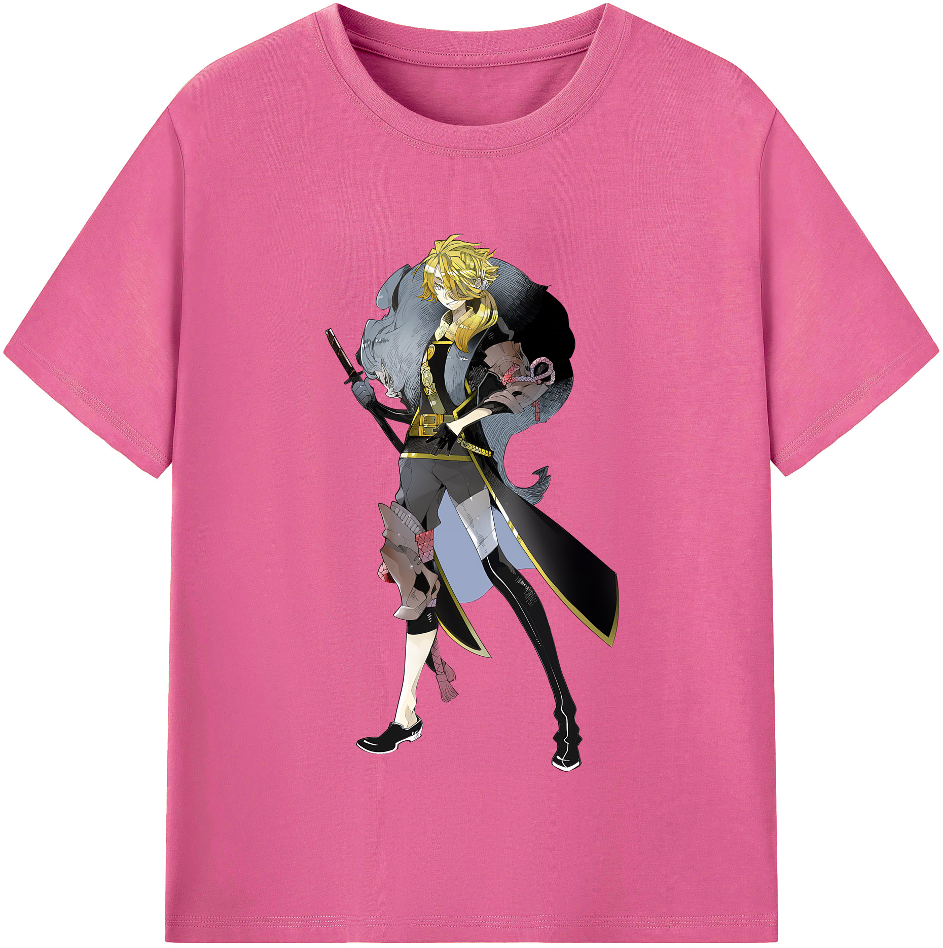 （画像用） 刀剣乱舞 Touken Ranbu レディースカジュアルプリントTシャツ（綿100％）