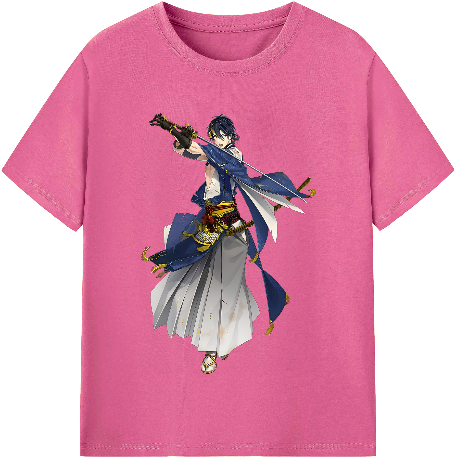 （画像用） 刀剣乱舞 Touken Ranbu レディースカジュアルプリントTシャツ（綿100％）