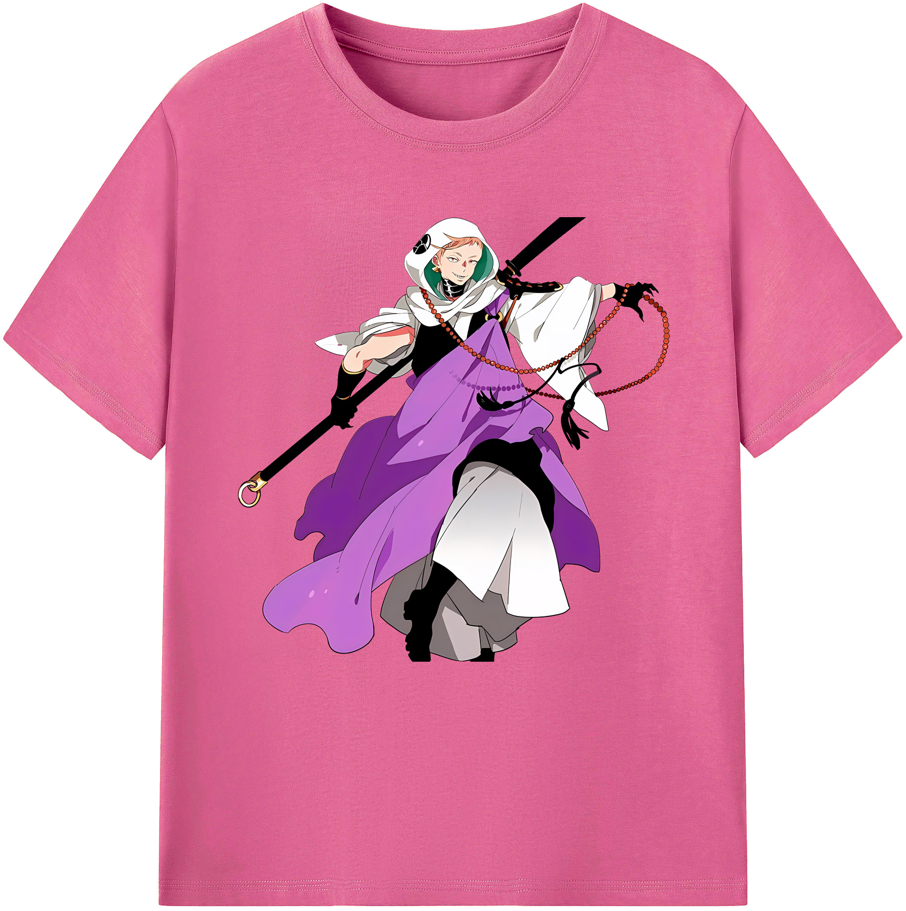 （画像用） 刀剣乱舞 Touken Ranbu レディースカジュアルプリントTシャツ（綿100％）