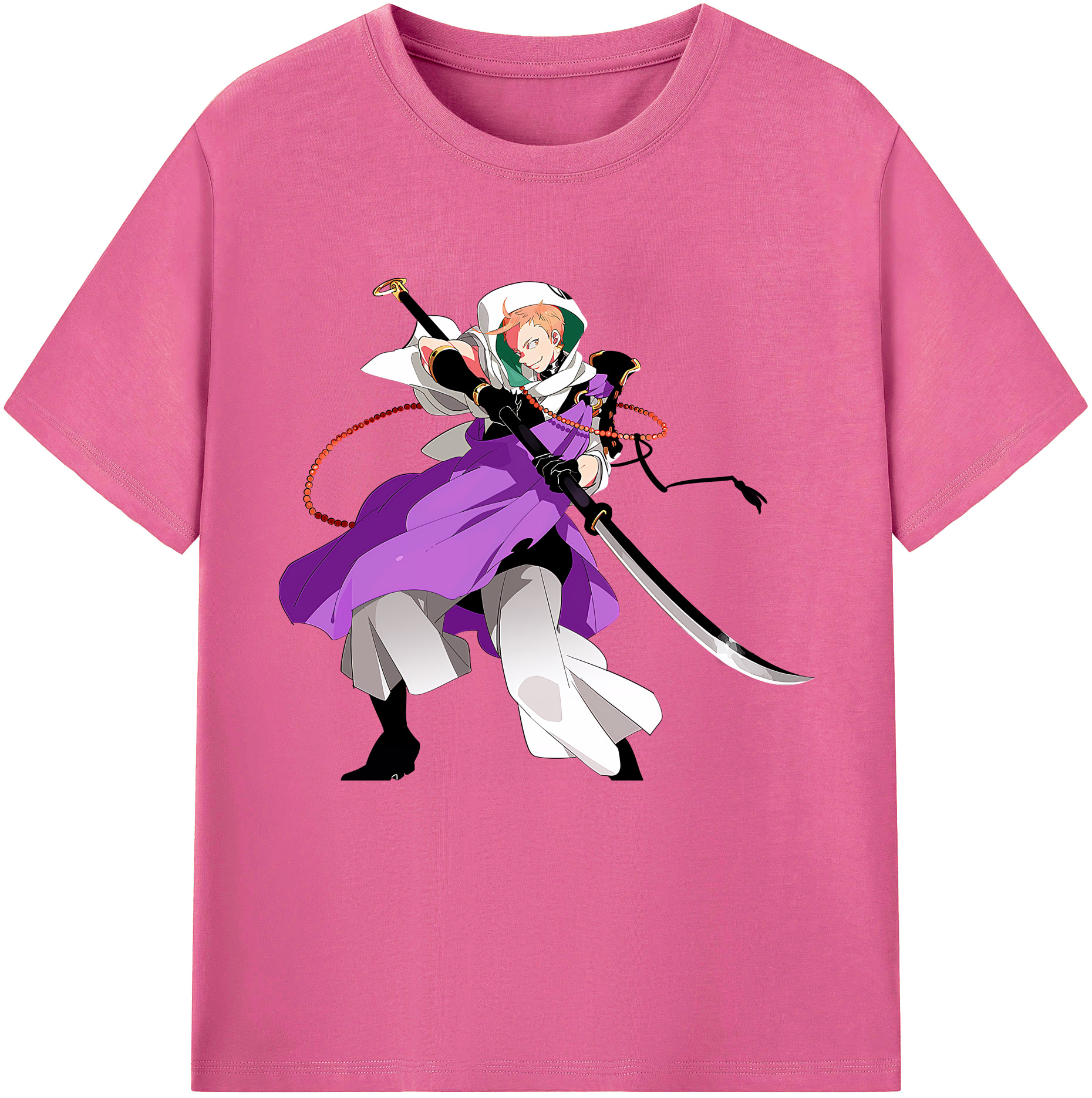 （画像用） 刀剣乱舞 Touken Ranbu レディースカジュアルプリントTシャツ（綿100％）