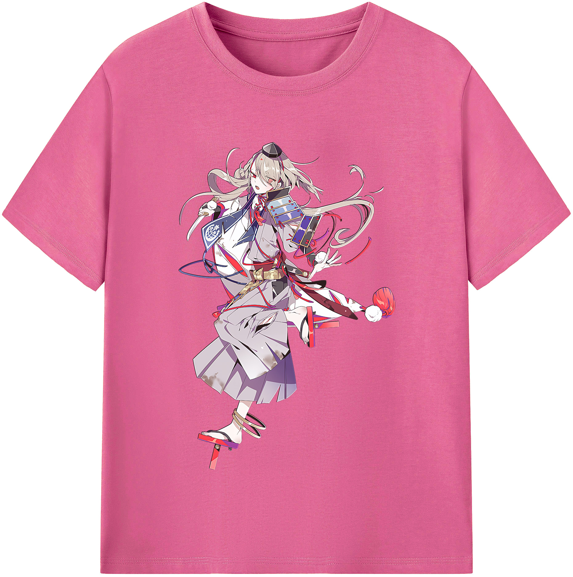 （画像用） 刀剣乱舞 Touken Ranbu レディースカジュアルプリントTシャツ（綿100％）