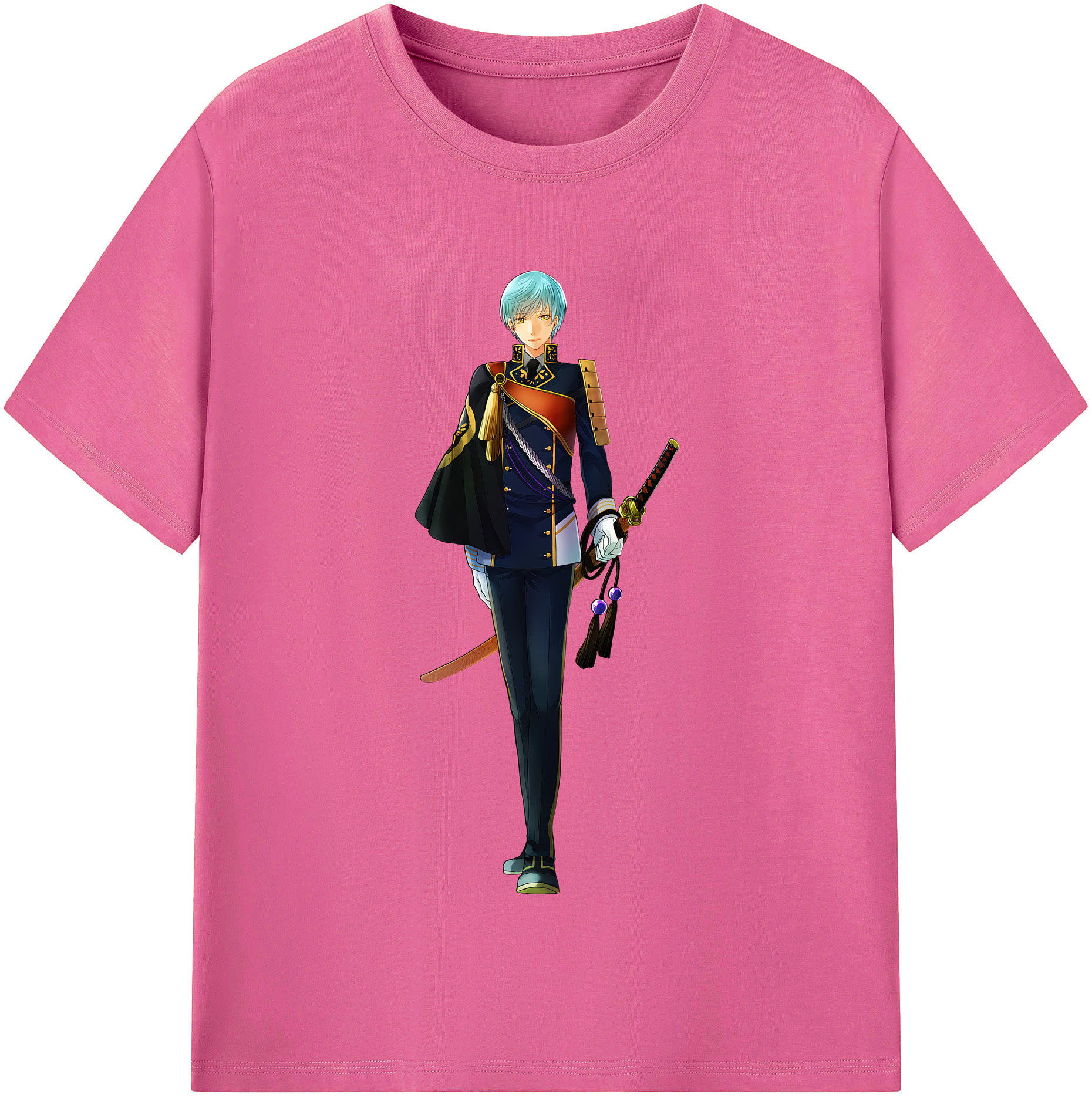 （画像用） 刀剣乱舞 Touken Ranbu レディースカジュアルプリントTシャツ（綿100％）