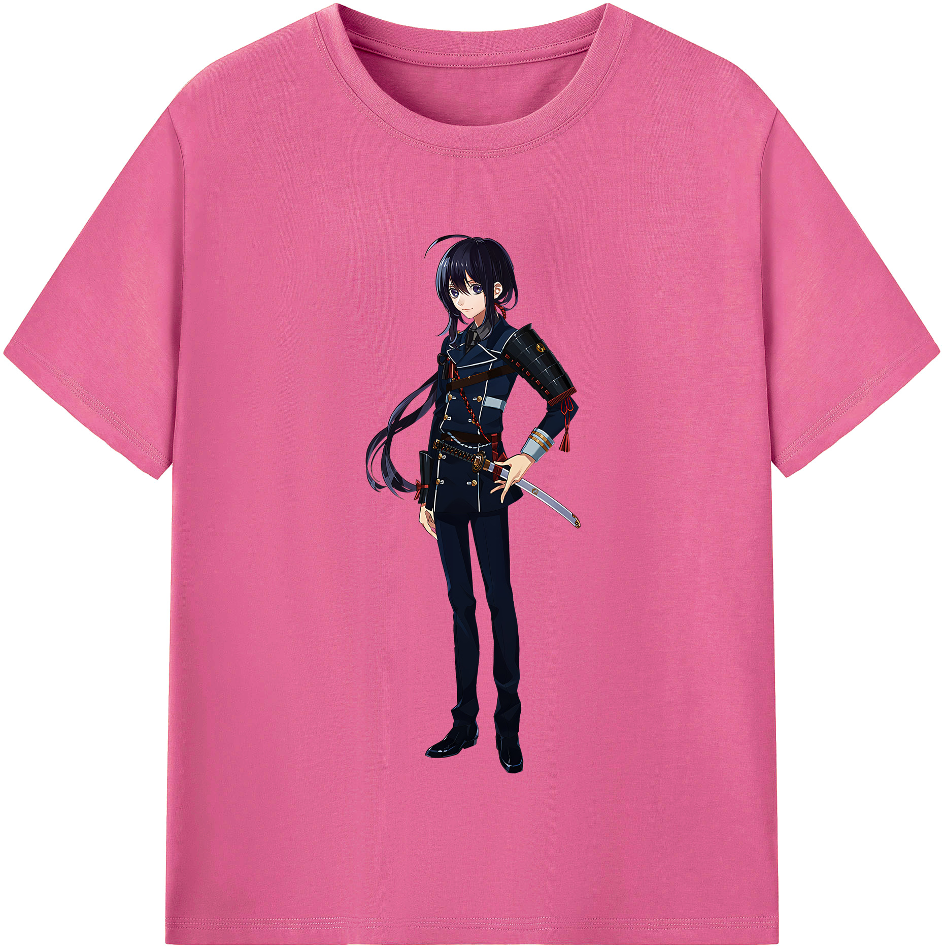 （画像用） 刀剣乱舞 Touken Ranbu レディースカジュアルプリントTシャツ（綿100％）
