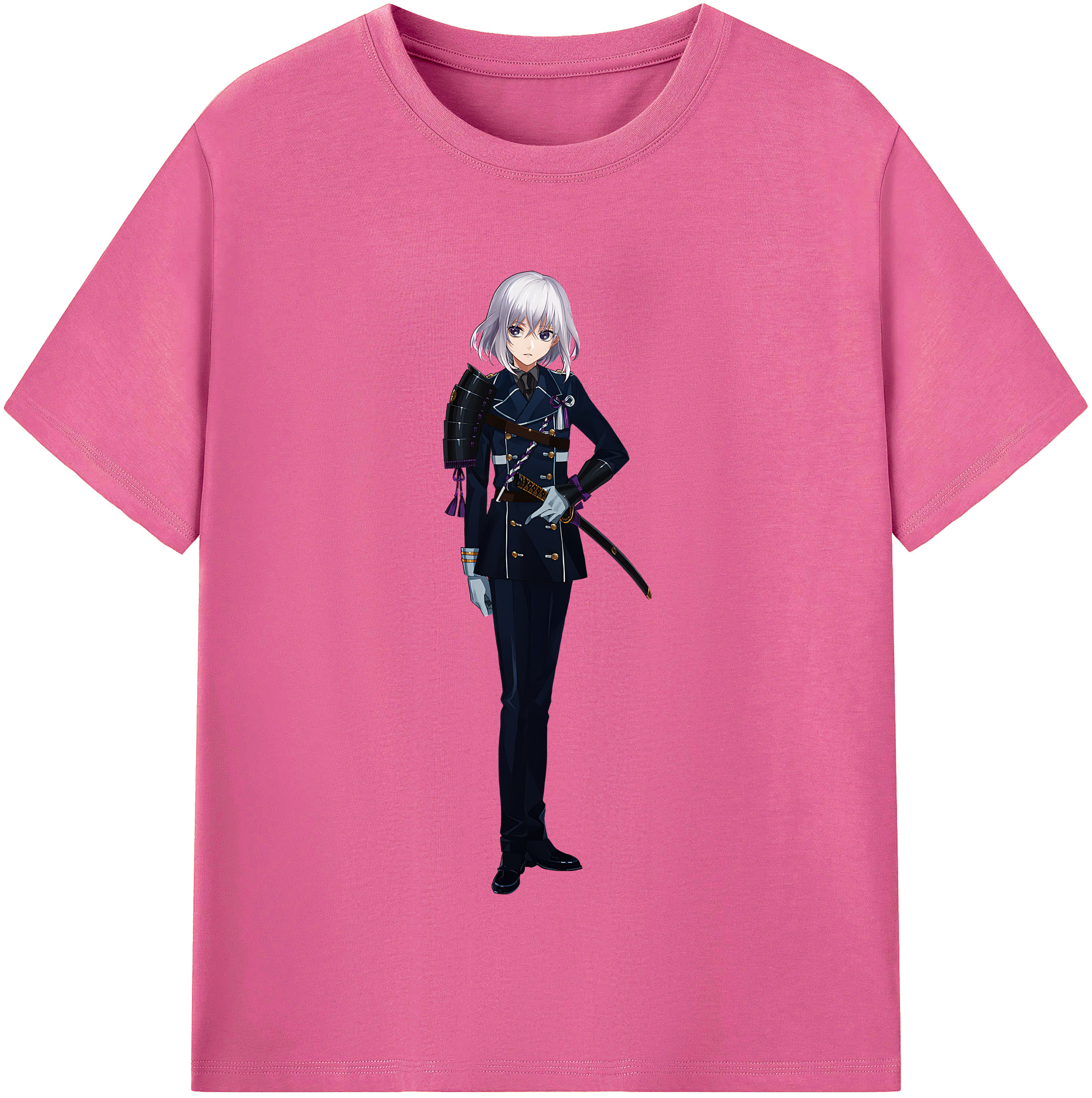 （画像用） 刀剣乱舞 Touken Ranbu レディースカジュアルプリントTシャツ（綿100％）