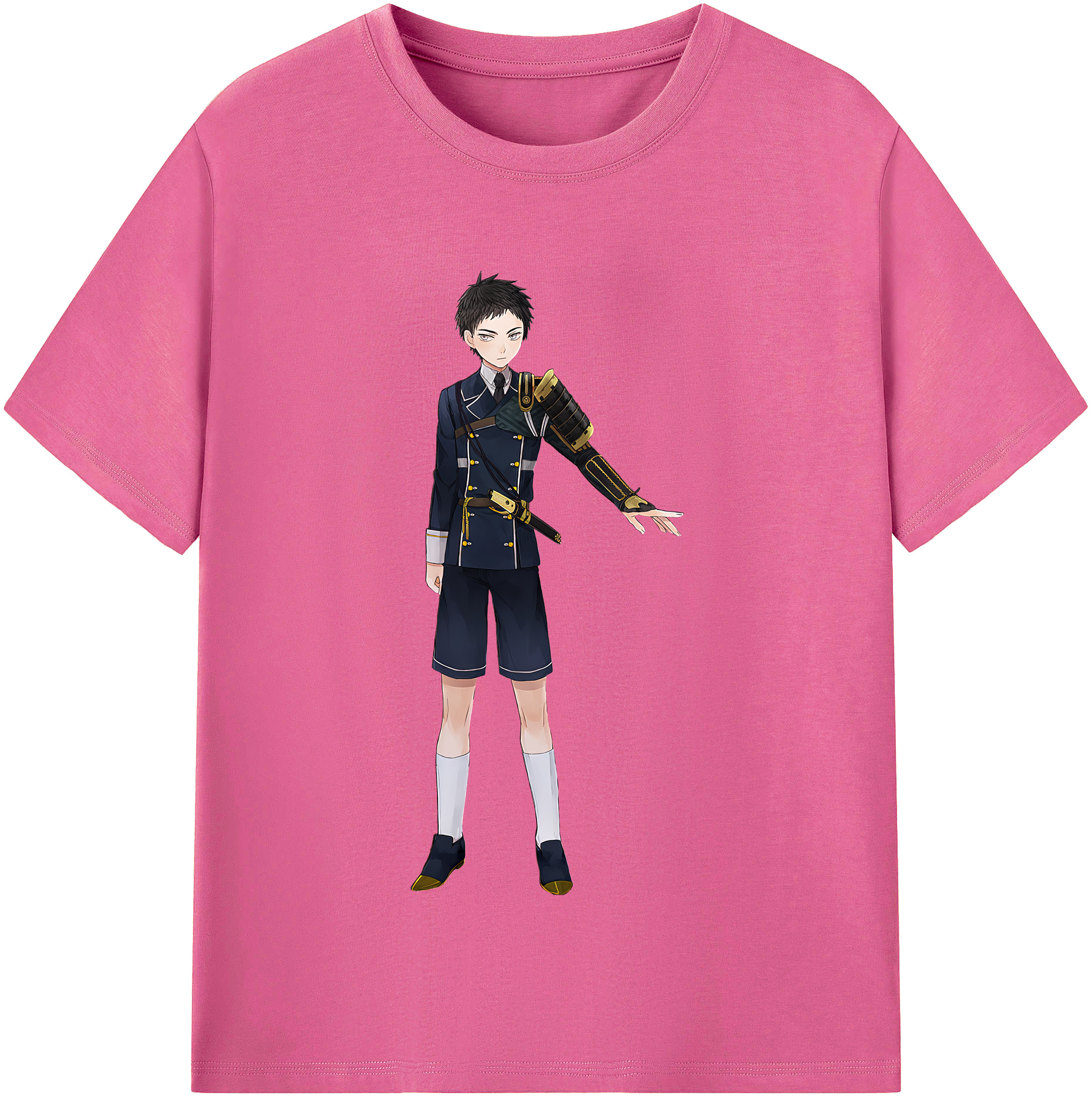 （画像用） 刀剣乱舞 Touken Ranbu レディースカジュアルプリントTシャツ（綿100％）