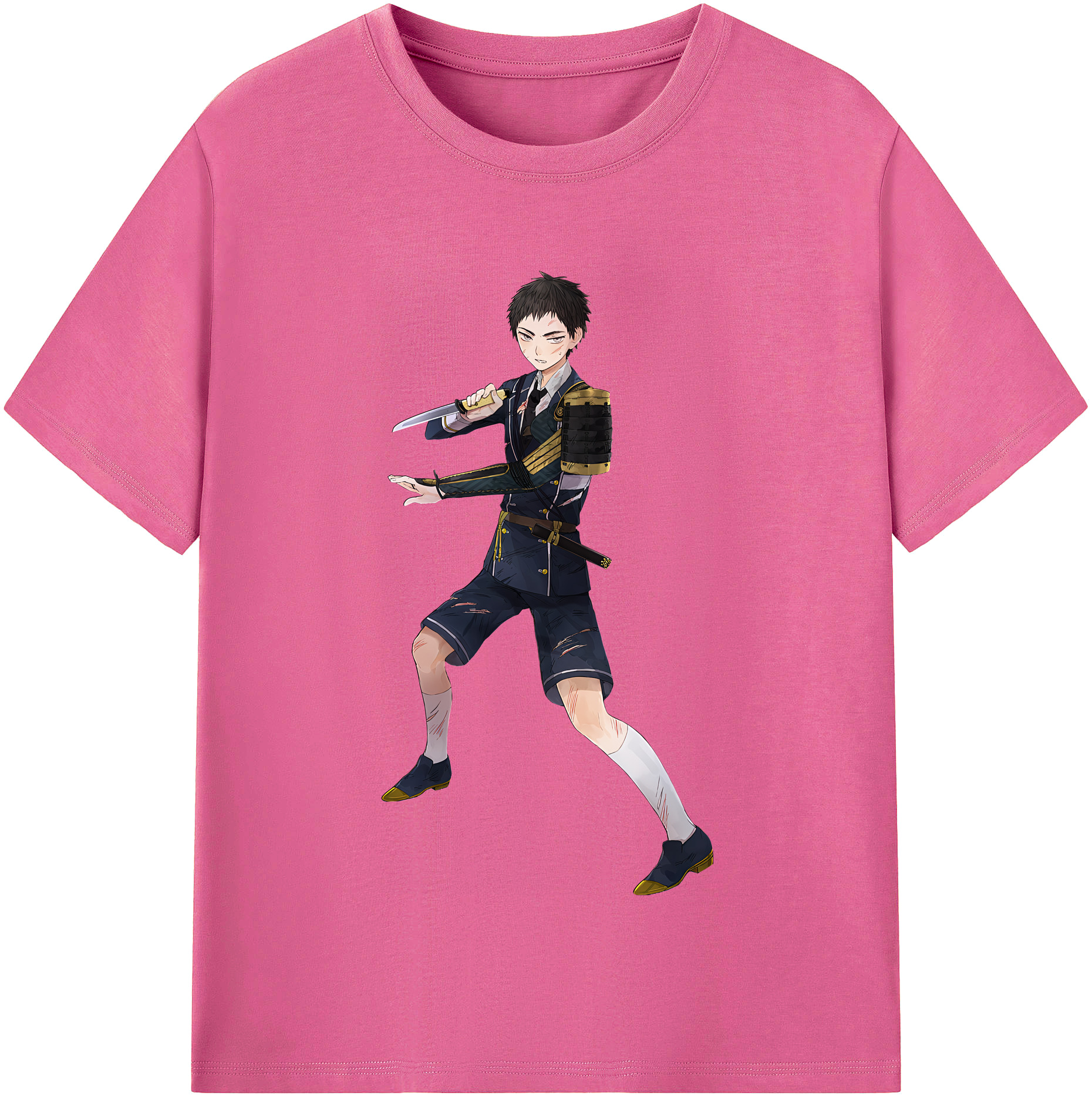 （画像用） 刀剣乱舞 Touken Ranbu レディースカジュアルプリントTシャツ（綿100％）