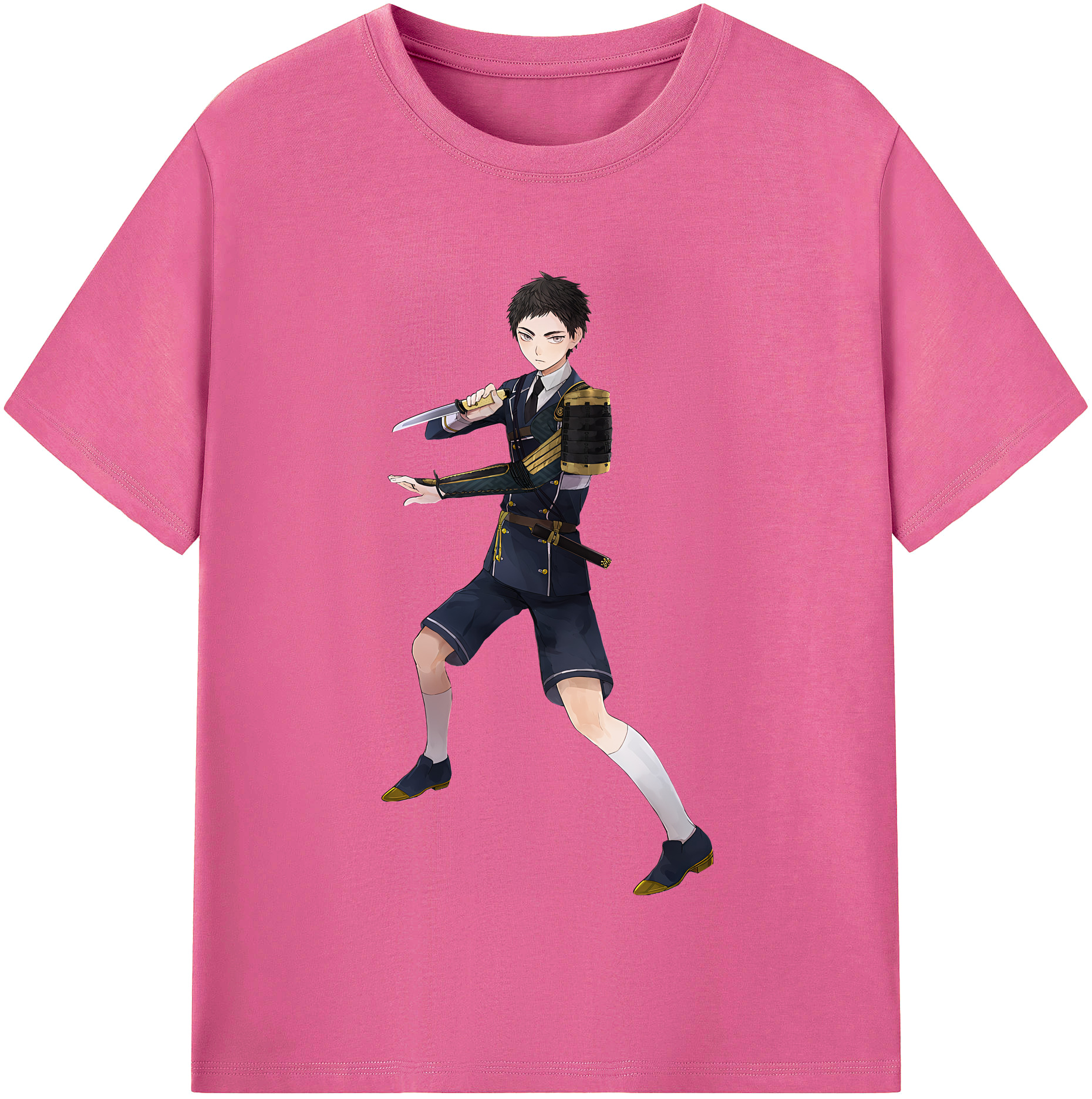 （画像用） 刀剣乱舞 Touken Ranbu レディースカジュアルプリントTシャツ（綿100％）