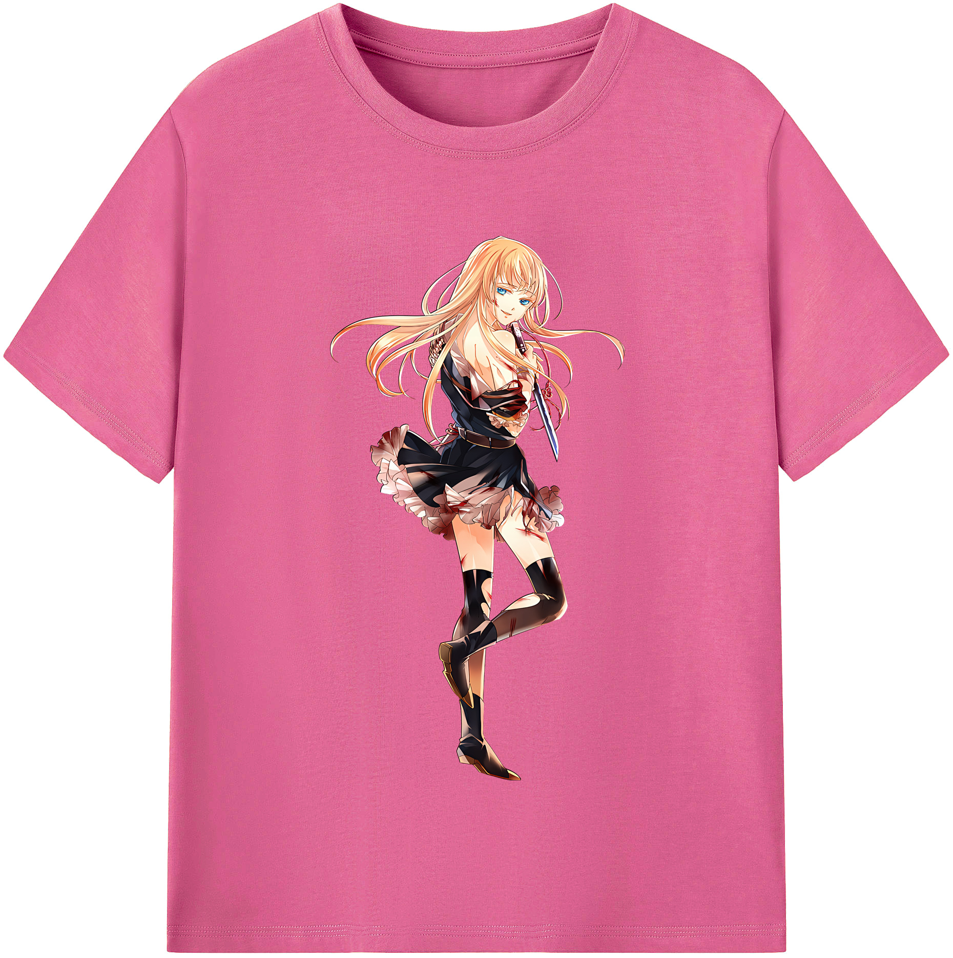（画像用） 刀剣乱舞 Touken Ranbu レディースカジュアルプリントTシャツ（綿100％）