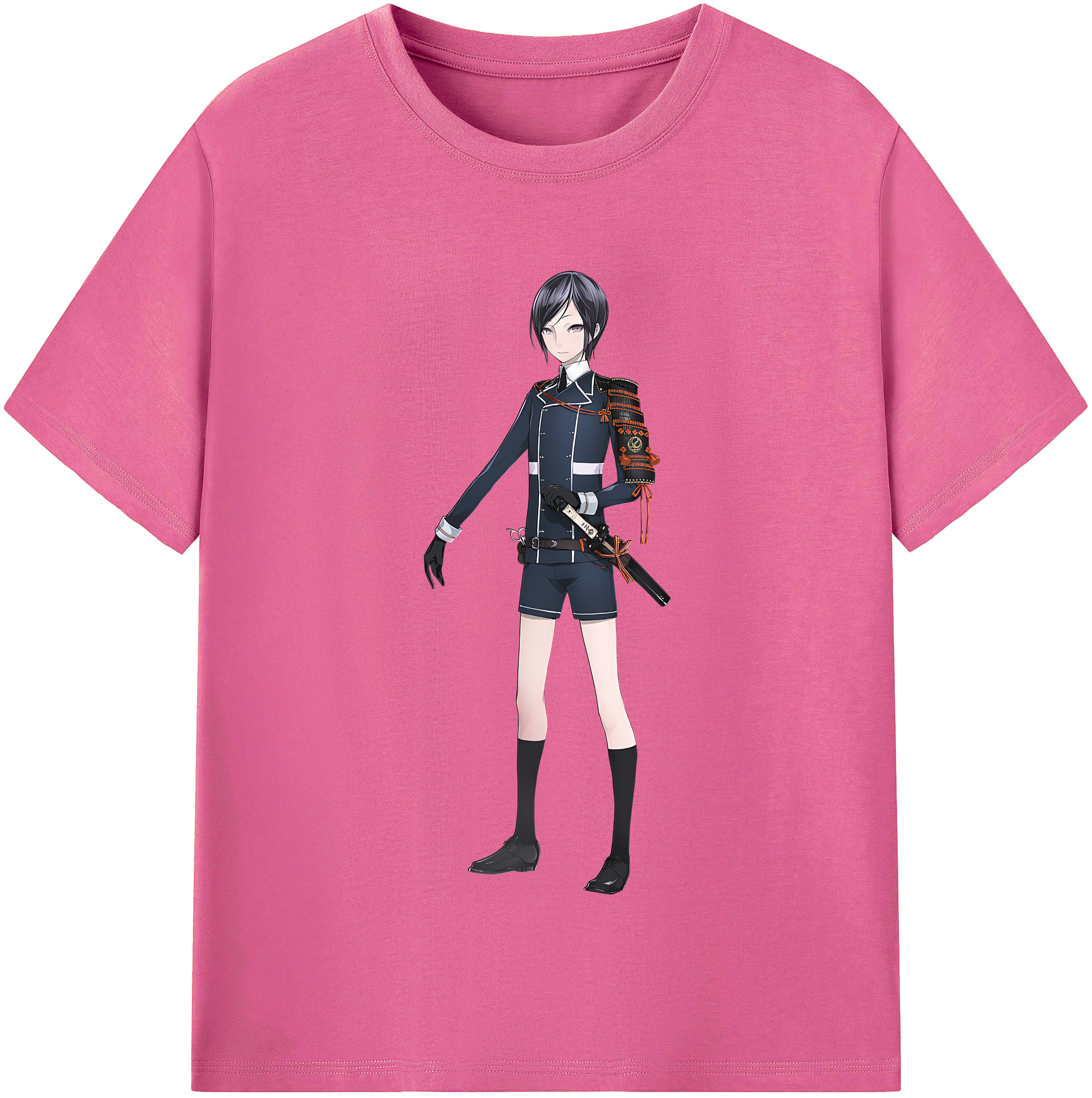 （画像用） 刀剣乱舞 Touken Ranbu レディースカジュアルプリントTシャツ（綿100％）