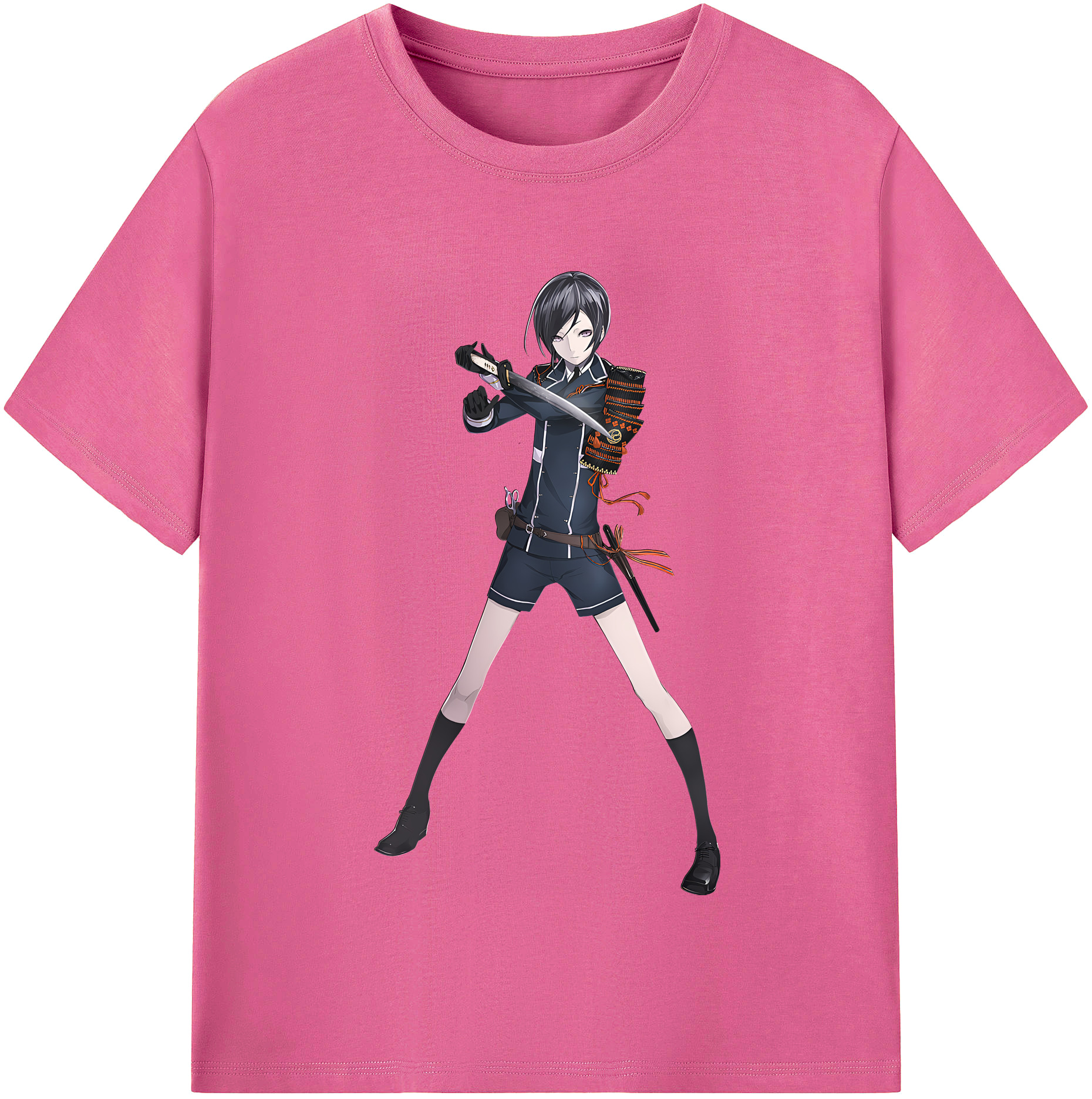 （画像用） 刀剣乱舞 Touken Ranbu レディースカジュアルプリントTシャツ（綿100％）