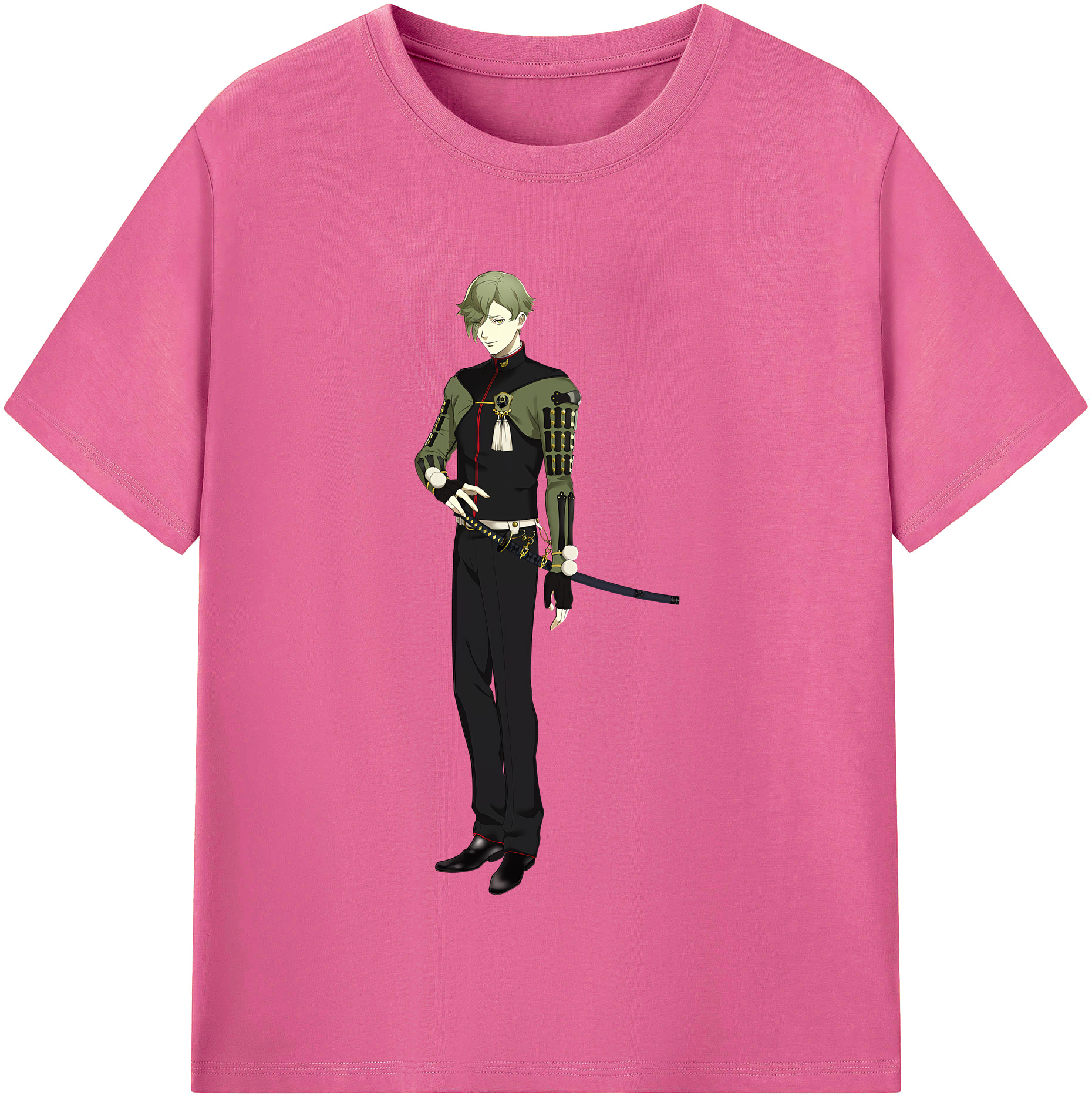 （画像用） 刀剣乱舞 Touken Ranbu レディースカジュアルプリントTシャツ（綿100％）
